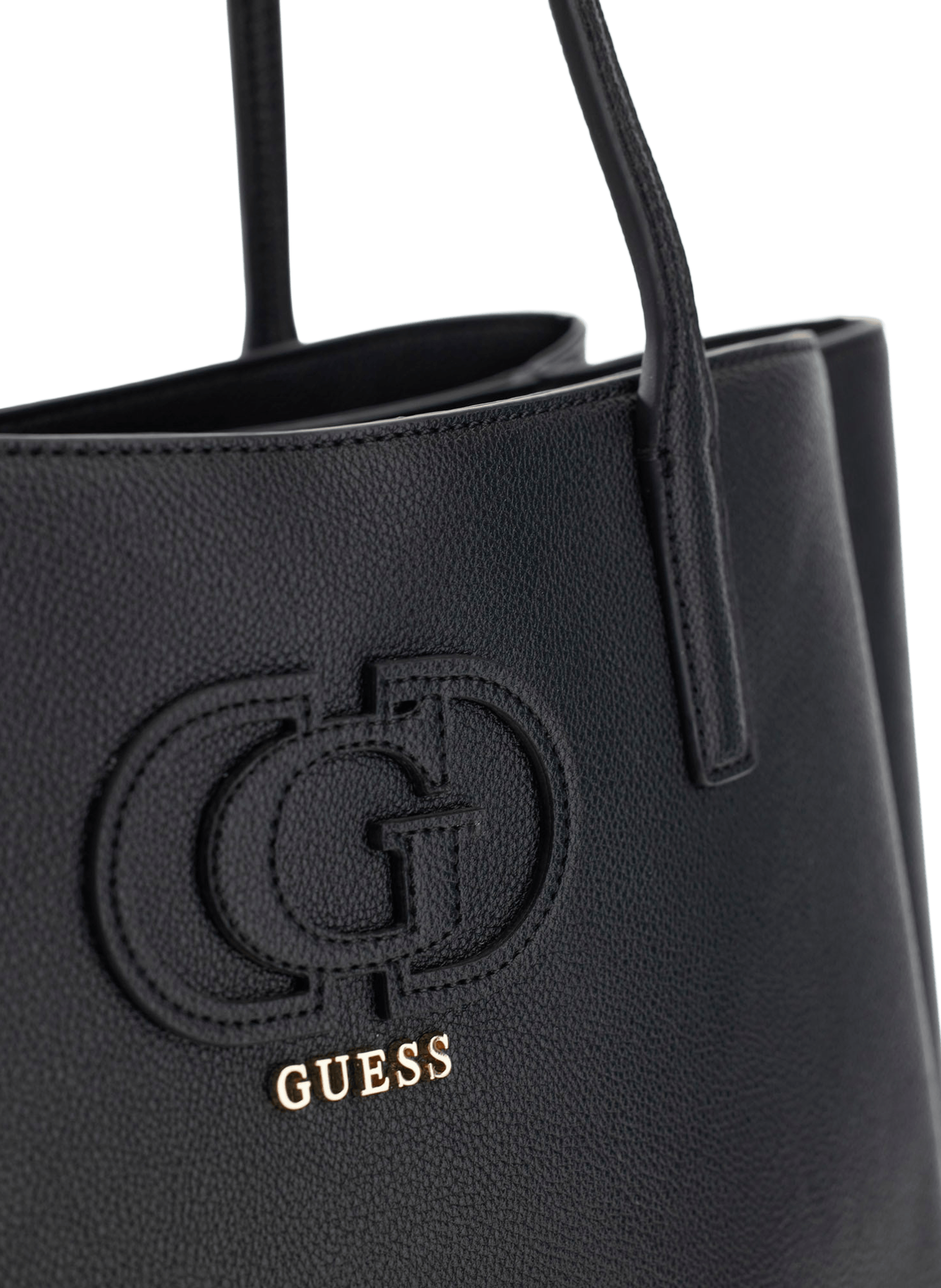 Borsa a tracolla Isola con logo GUESS Nero