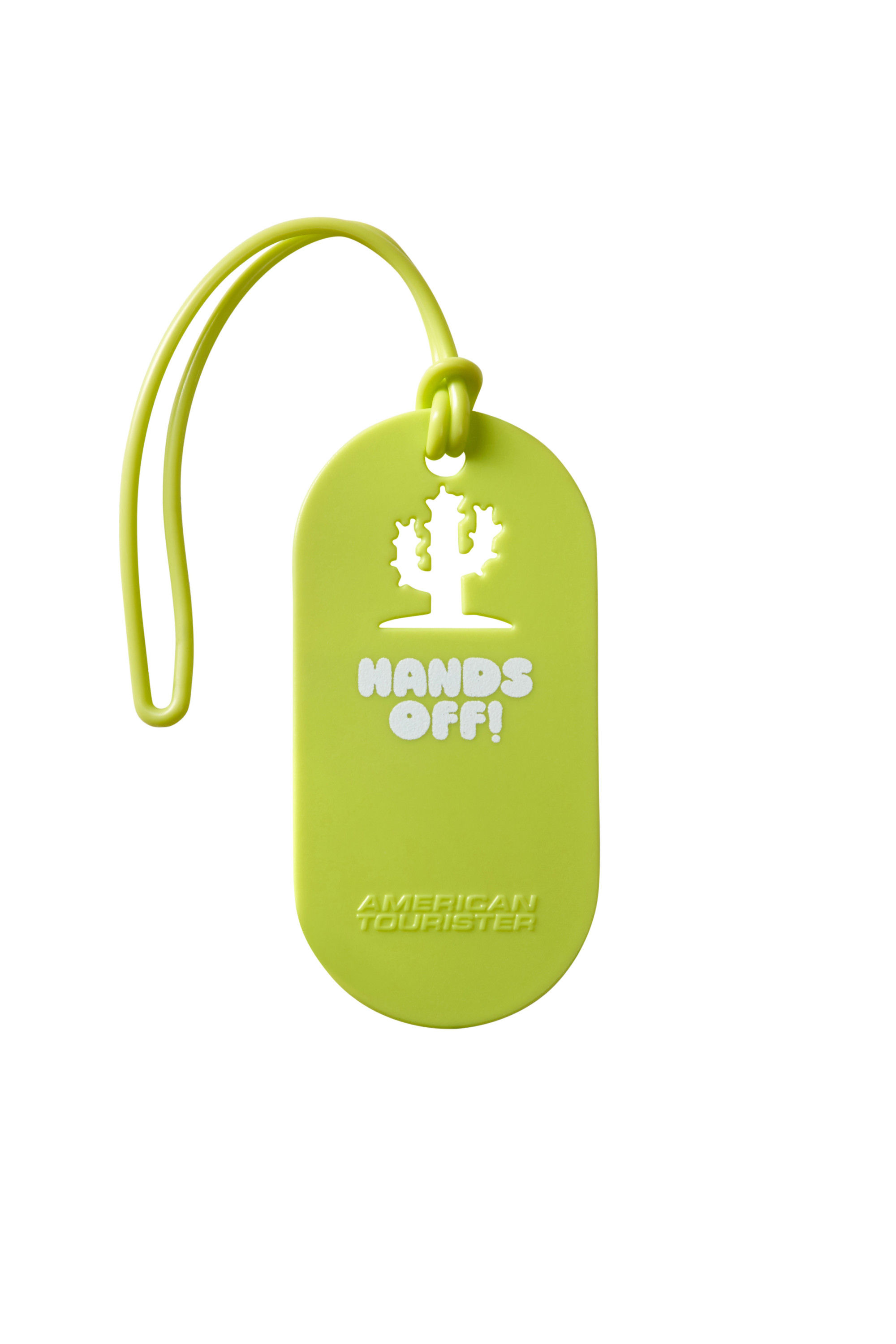 Étiquette bagages taille s  Hands off
