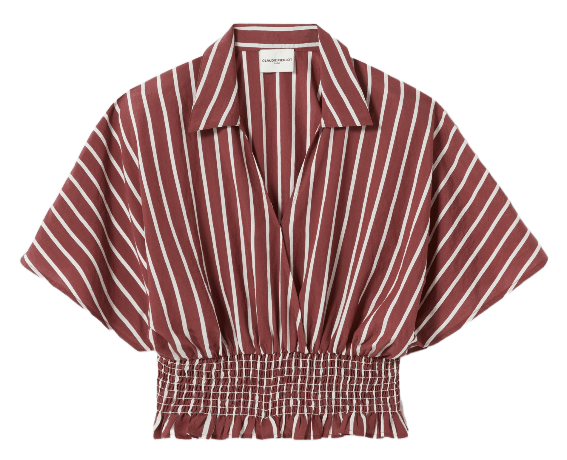 Top court ample à rayures CLAUDIE PIERLOT Multicolore