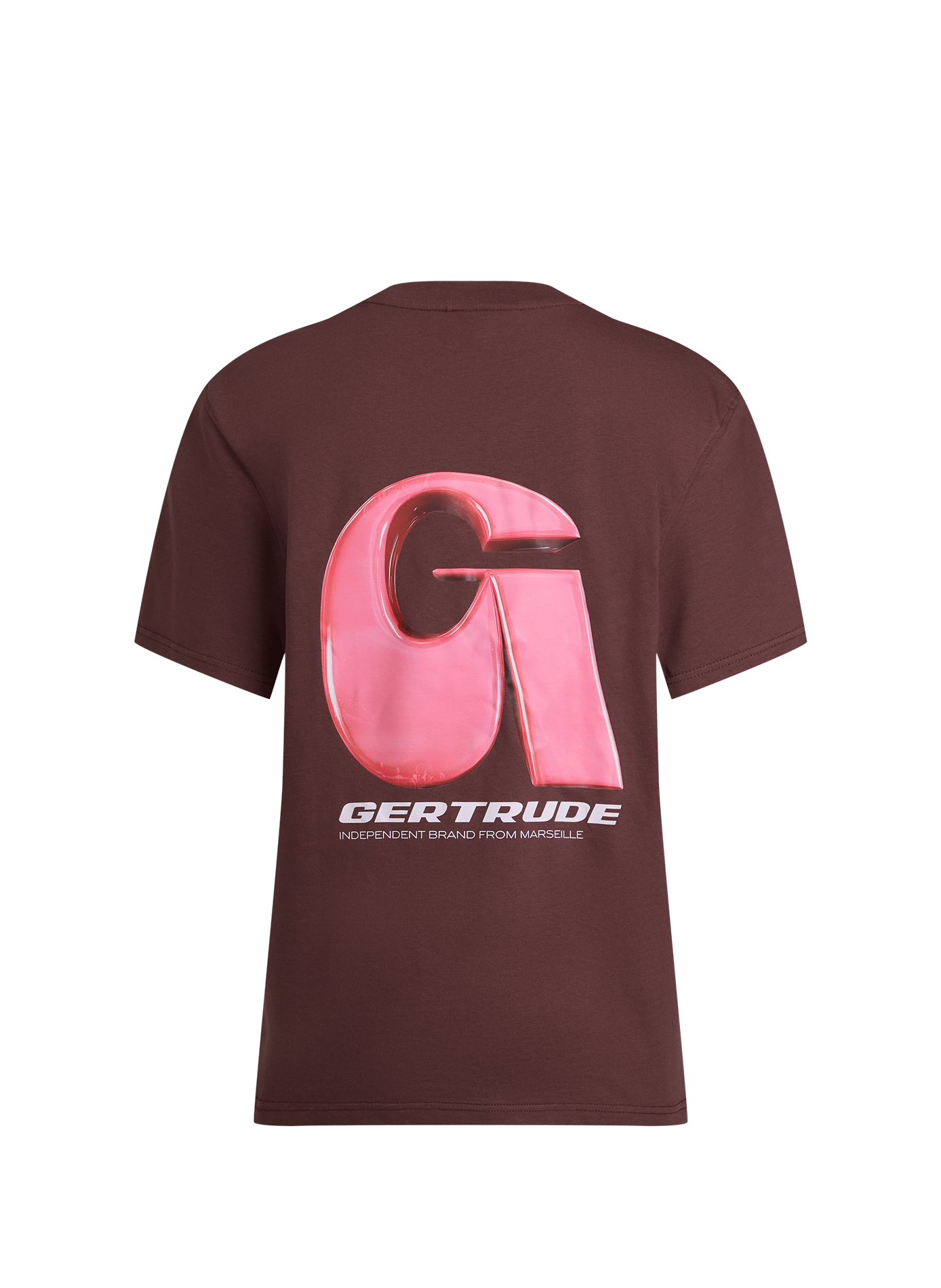 Printed Leonce Letter cotton T-shirt GERTRUDE ET GASTON Red