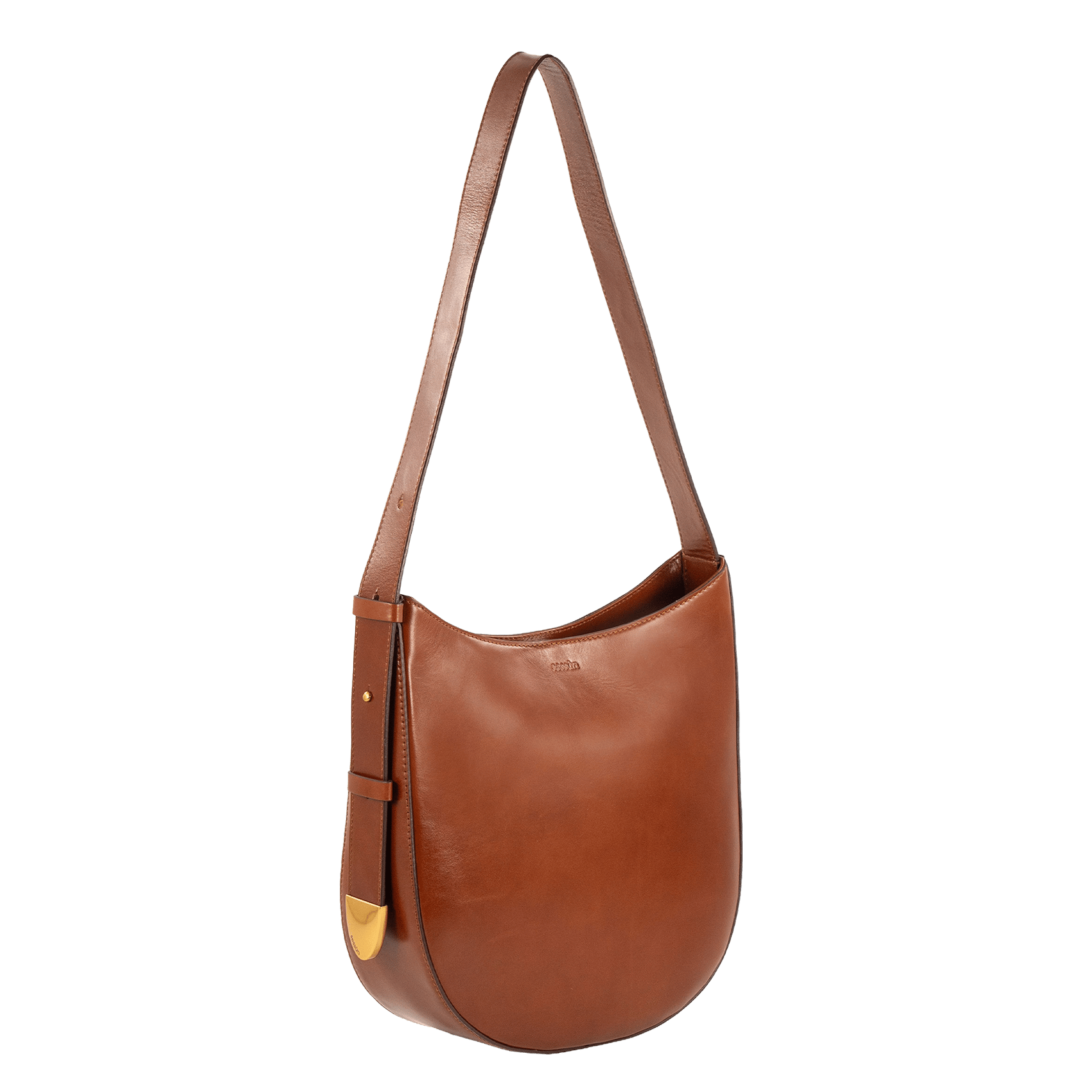 Sac hobo ene cuir grande amo SESSUN Marron
