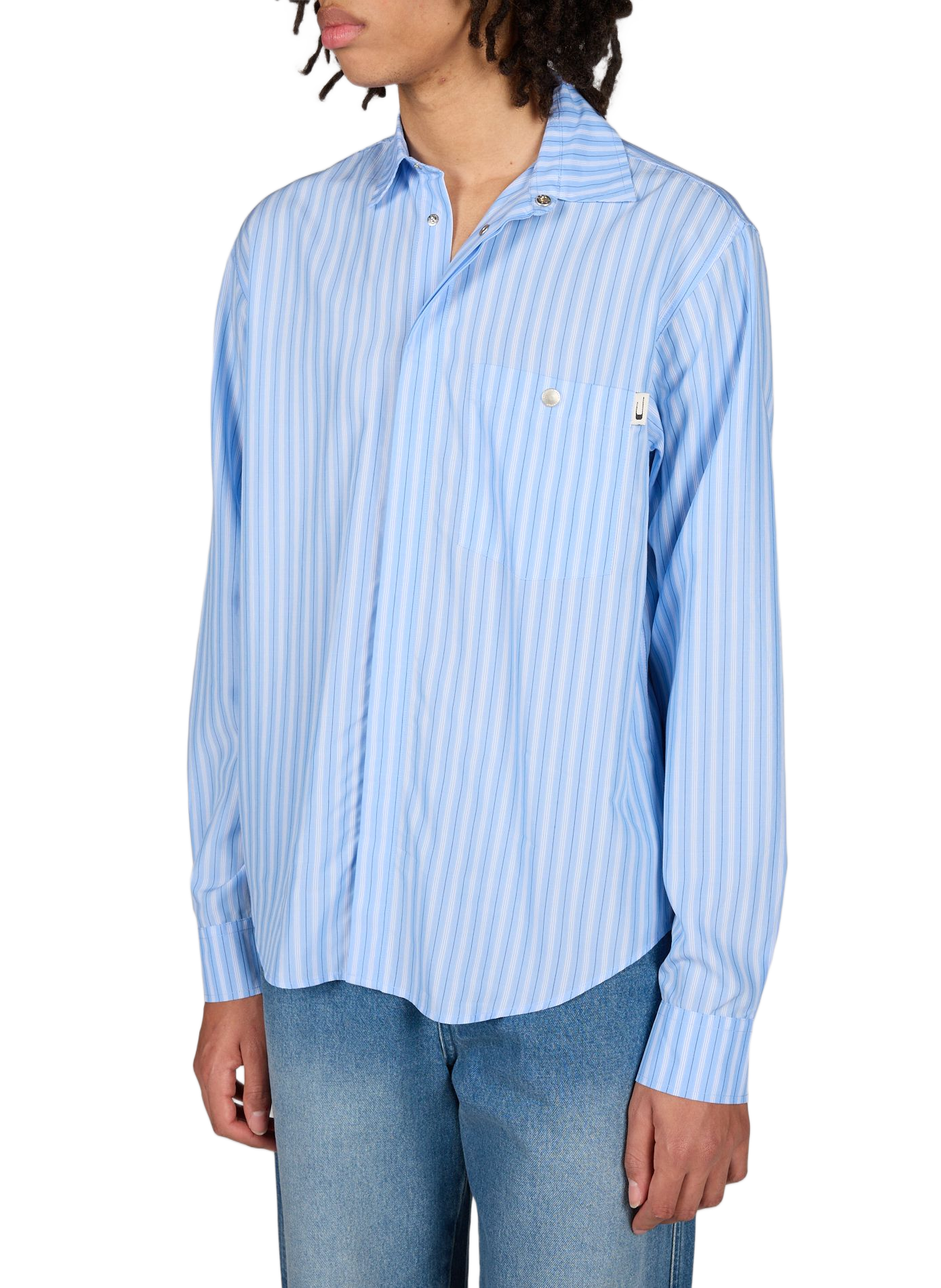 Langarmhemd Easo mit Streifen CARRER