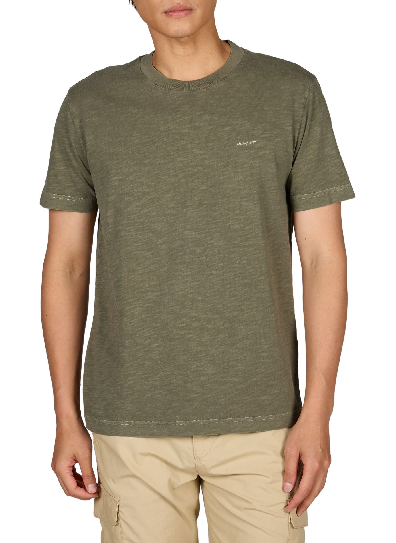 Classic Cotton T-Shirt GANT Green