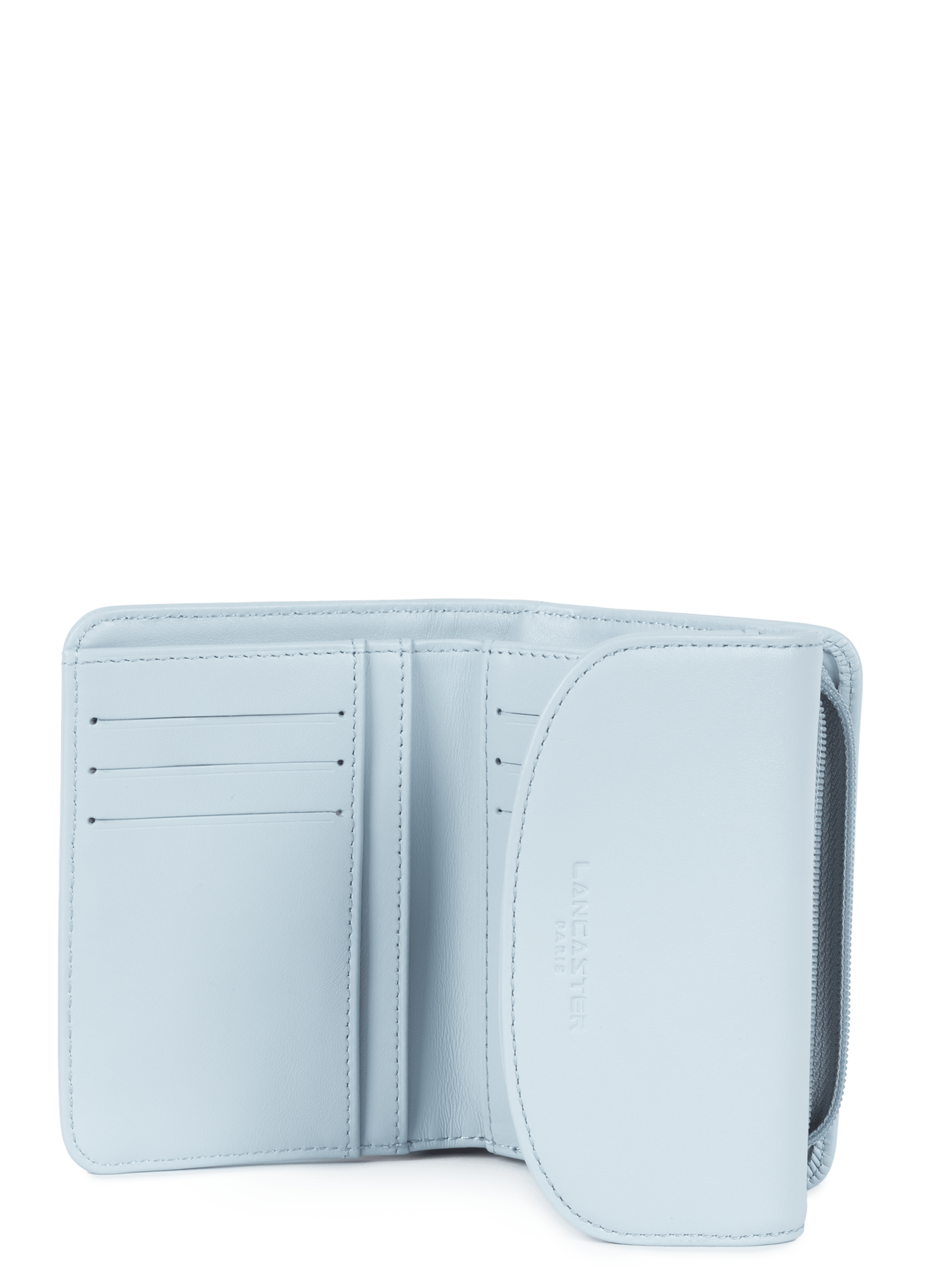 Back to back wallet - paris pm LANCASTER Blue