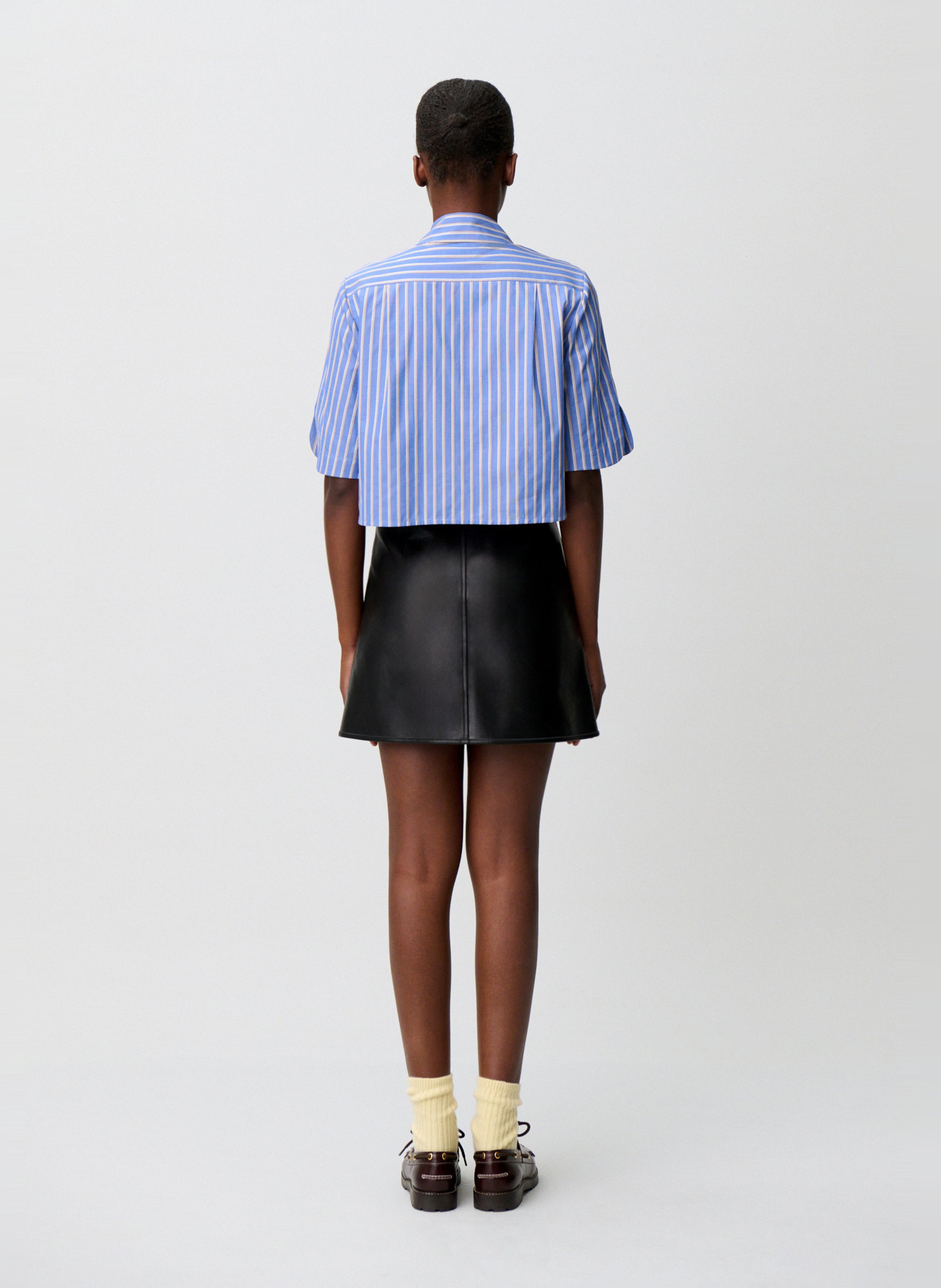 Chemise droite en coton CLAUDIE PIERLOT Multicolore