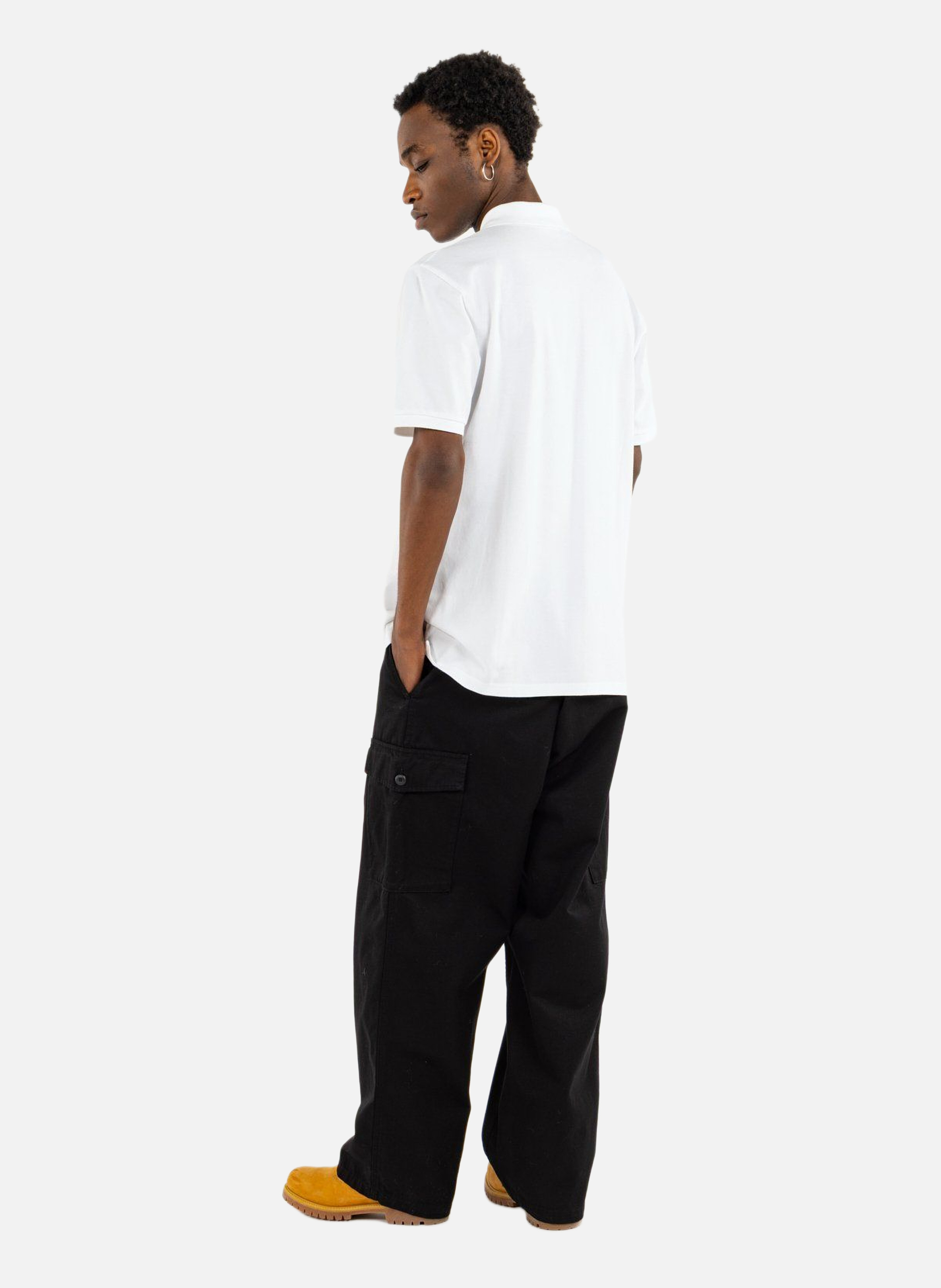Polo chase CARHARTT WIP Blanc