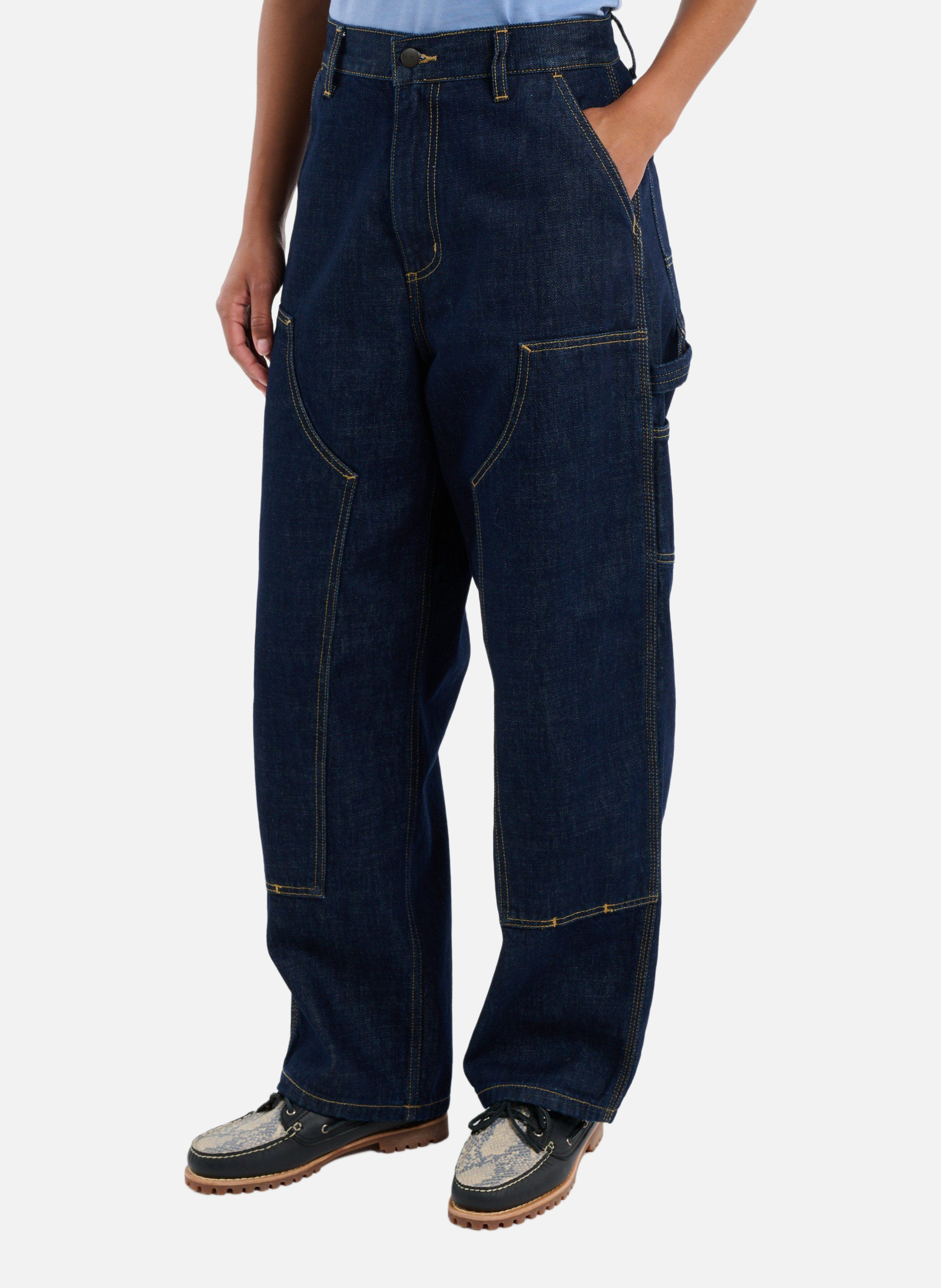Jean w' brandon double knee pant CARHARTT WIP Bleu