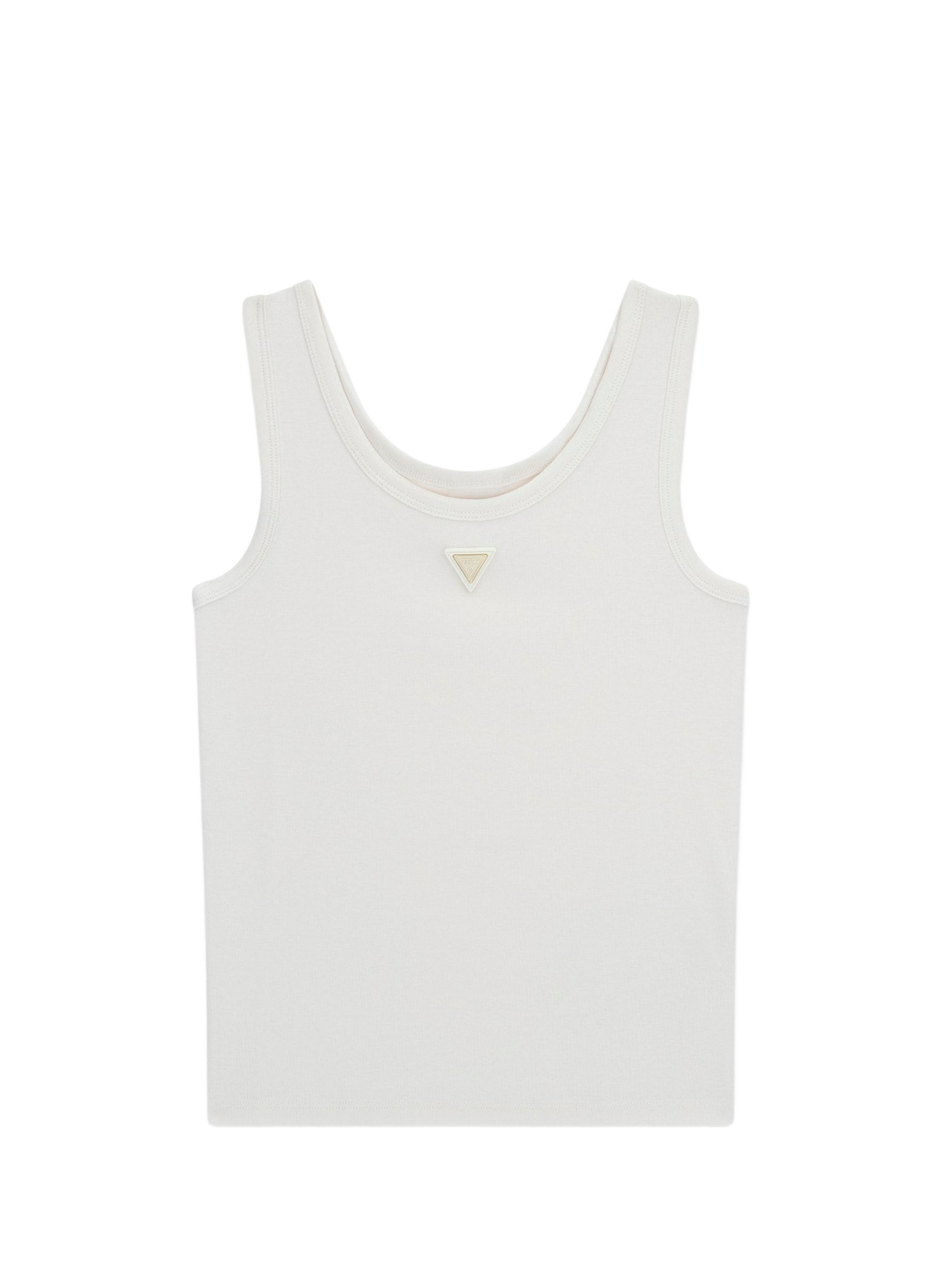 Rundhalsausschnitt Tanktop GUESS Beige