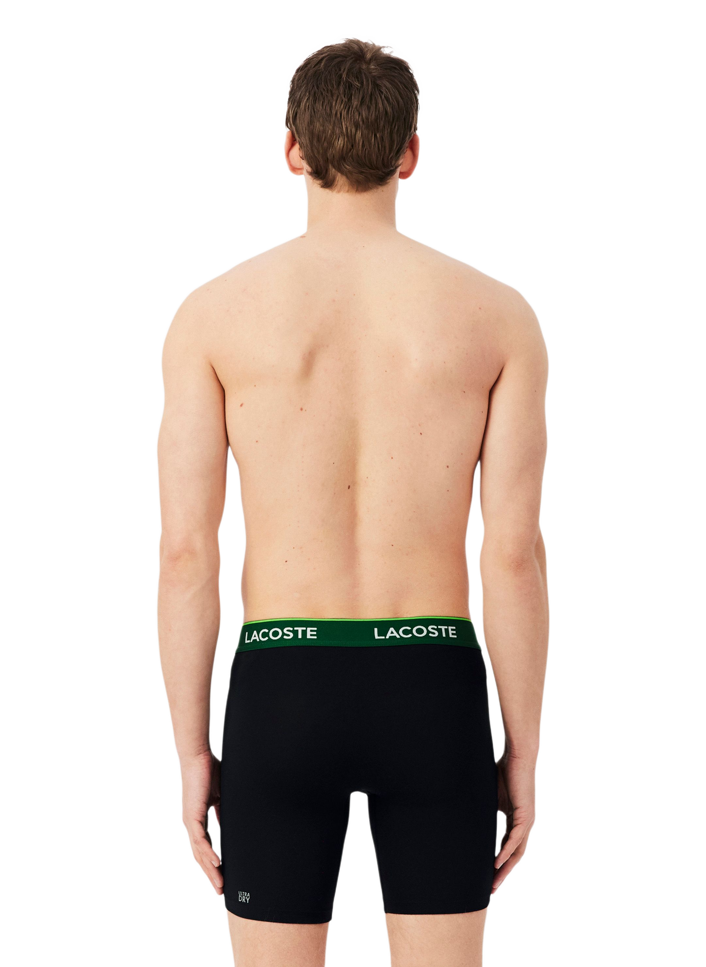 Set of three boxers LACOSTE Black