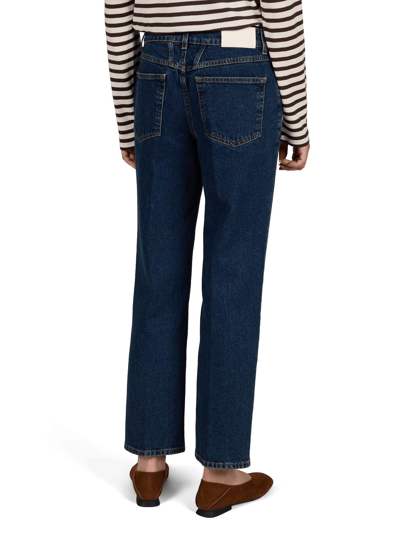 Rechte jeans Milo van gemengd katoen. CLOSED Blauw