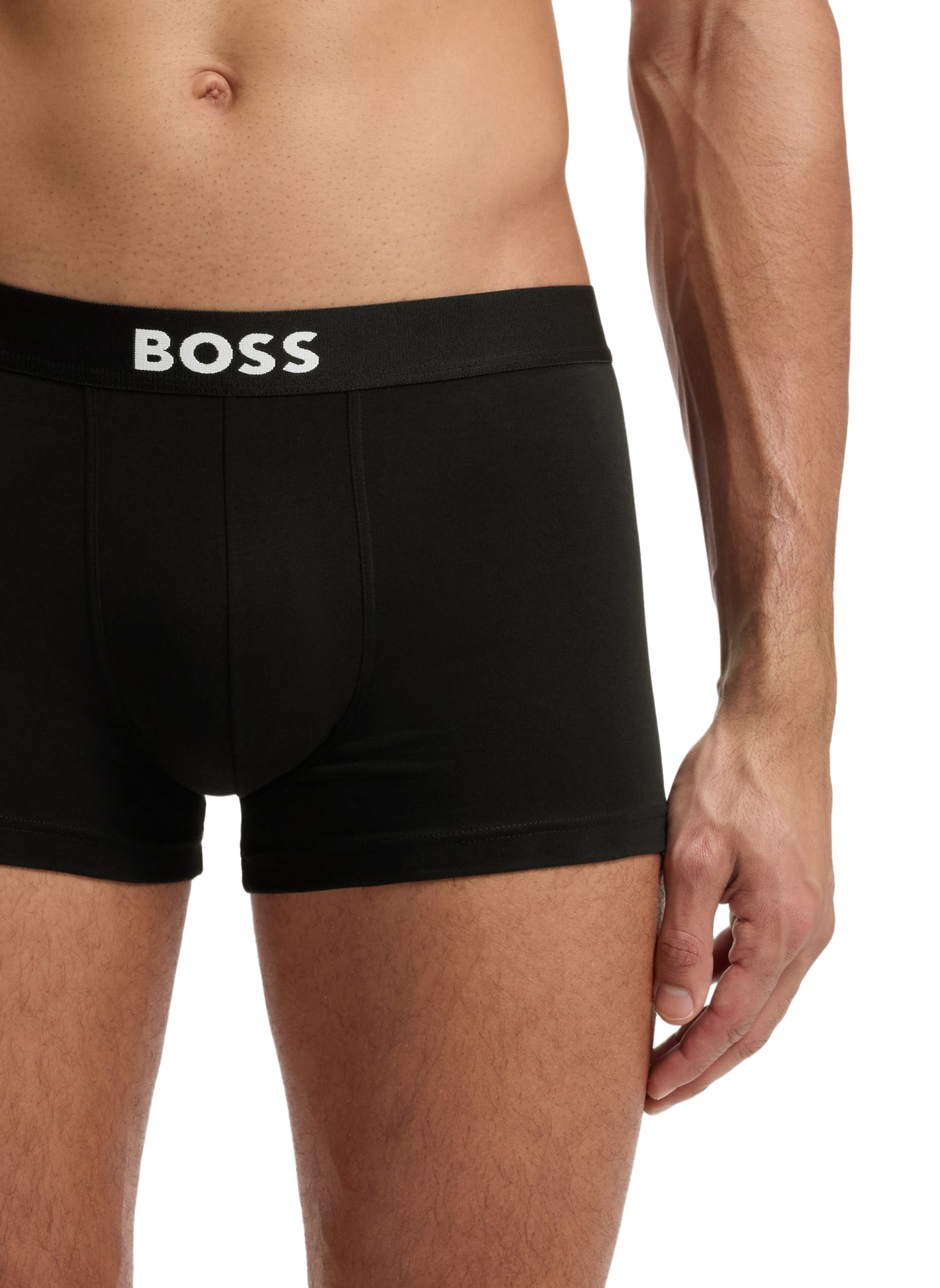 Lot de 3 boxers en coton mélangé BOSS Multicolore