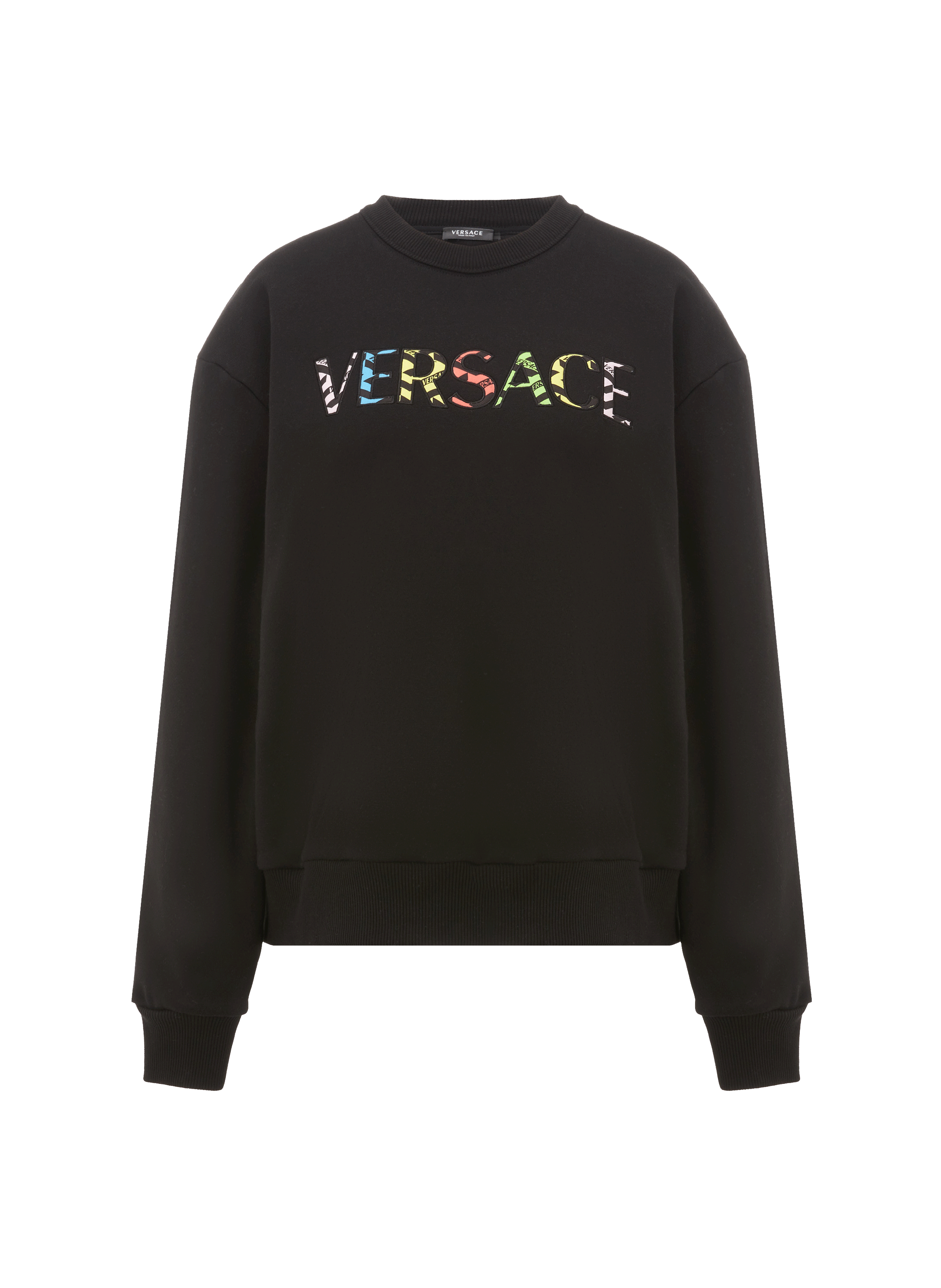 Sweatshirt à logo en coton