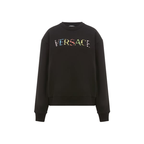 Sweatshirt à logo en coton