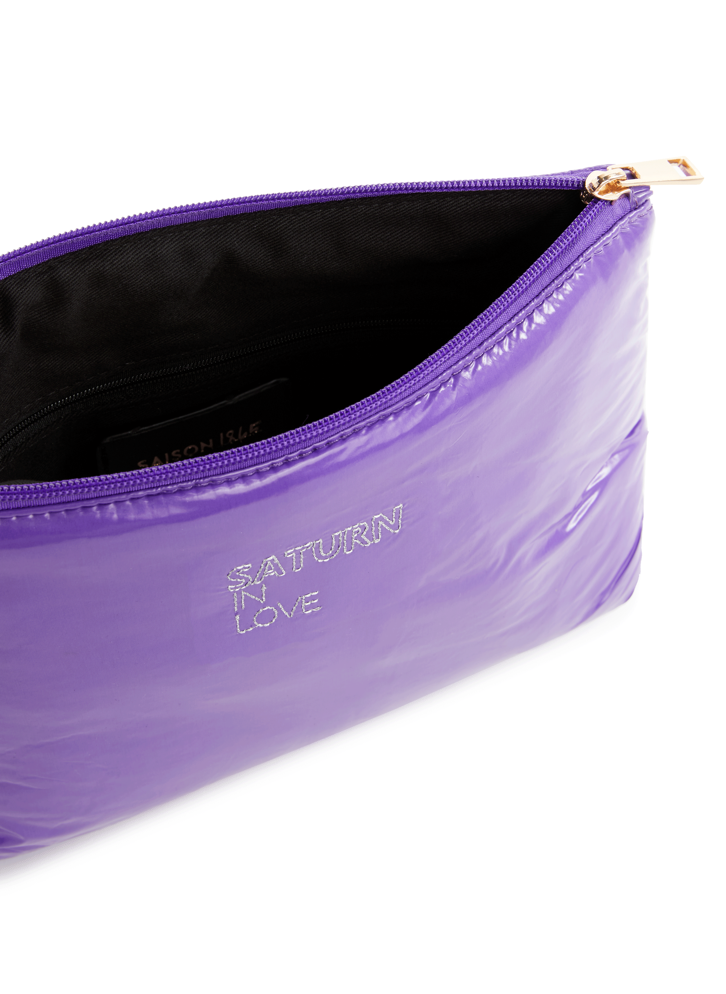 Pochette en Nylon rembourré  Violet