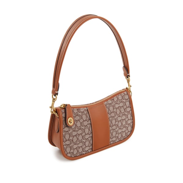 Sac à main imprimé monogramme