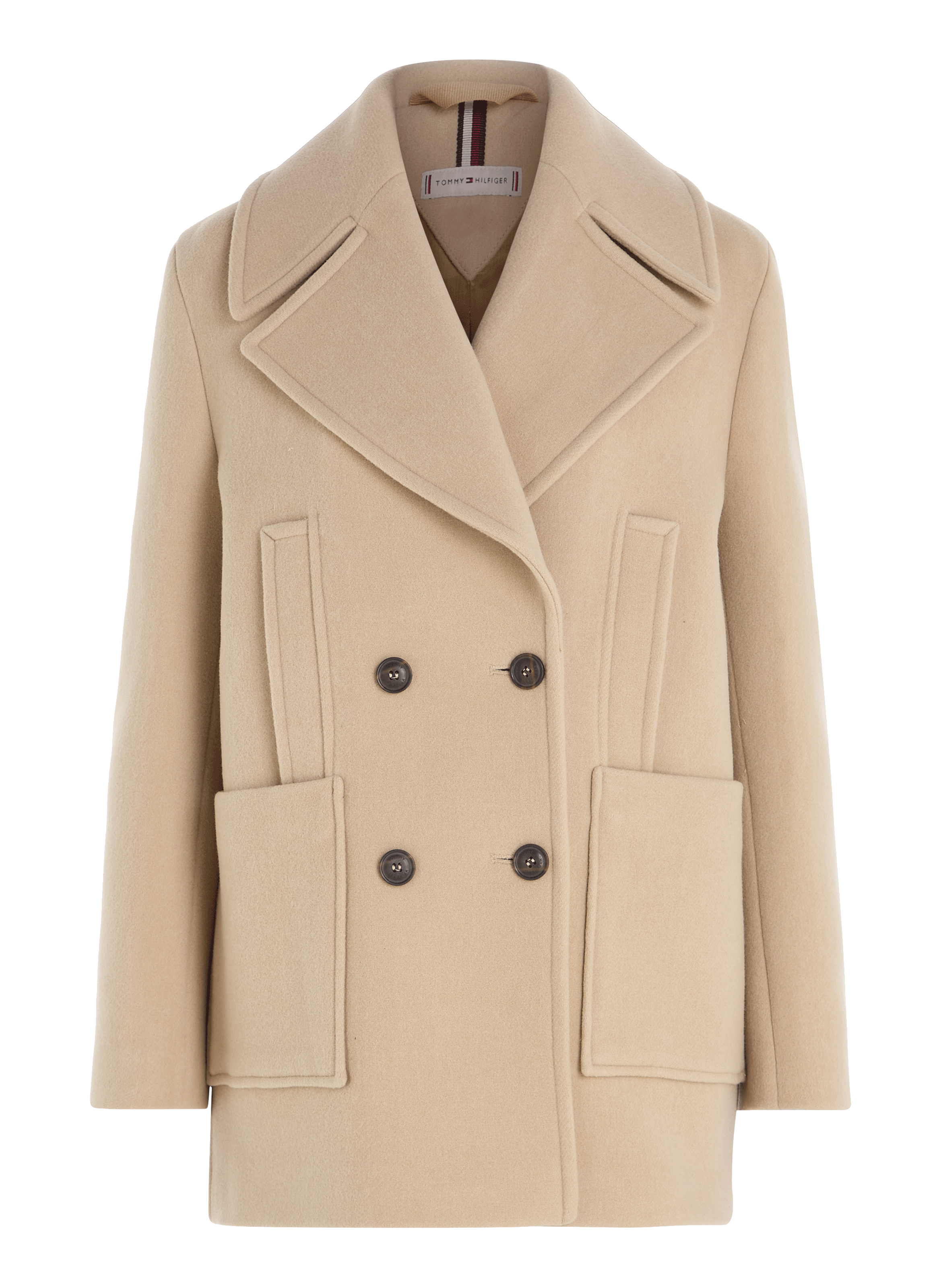 Manteau en laine mélangé