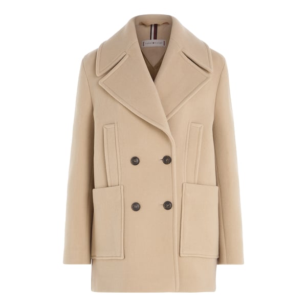 Manteau en laine mélangé