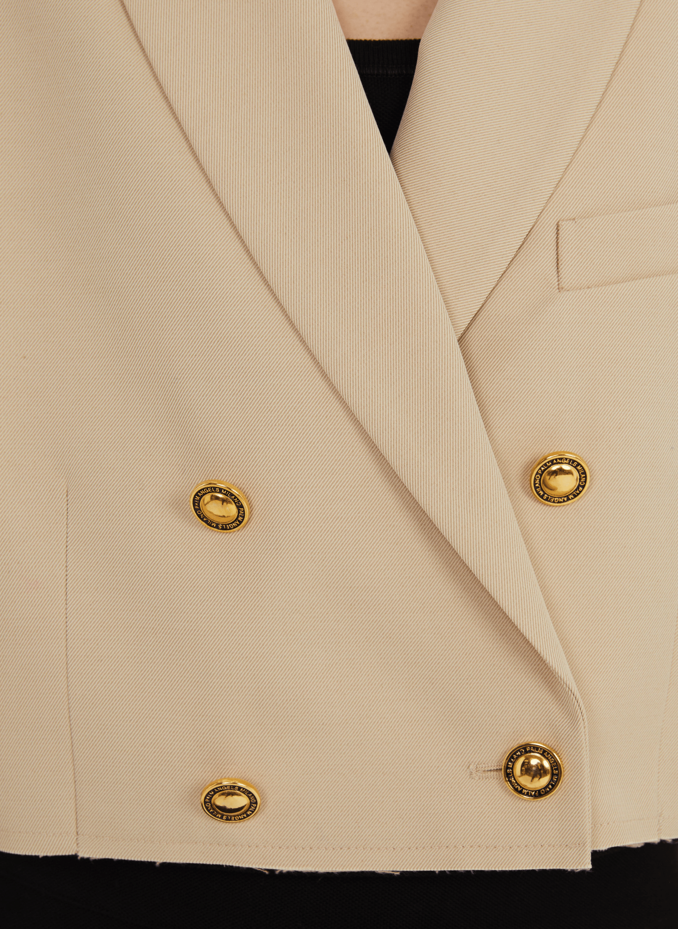 Veste courte PALM ANGELS Beige