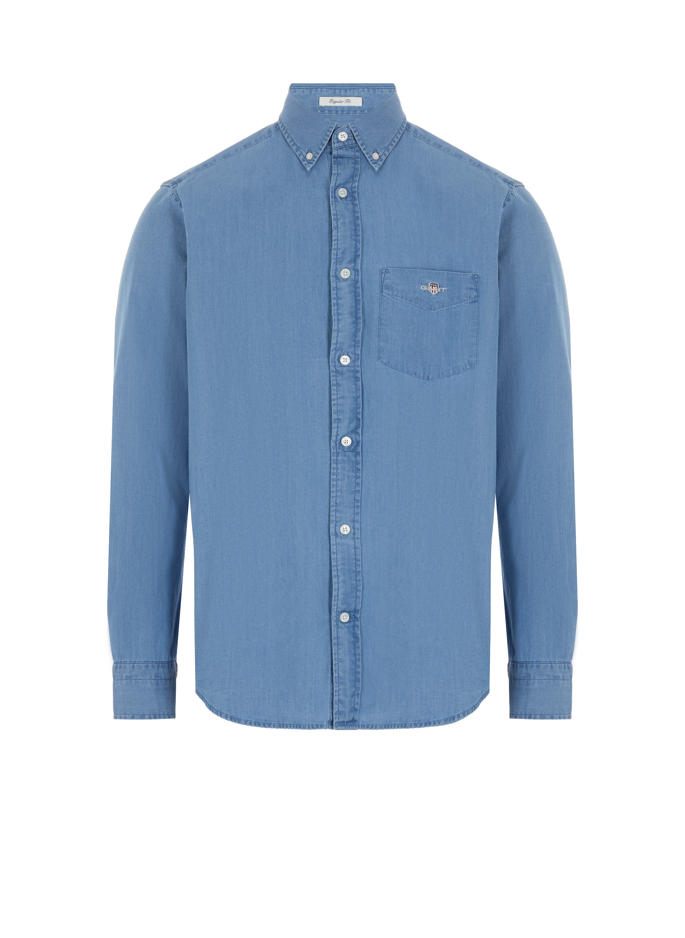 GANT Chemise en coton  Bleu