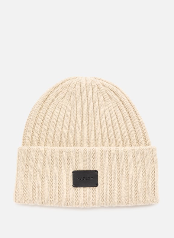Logo beanie Beige by VARLEY VARLEY Logo beanie Beige