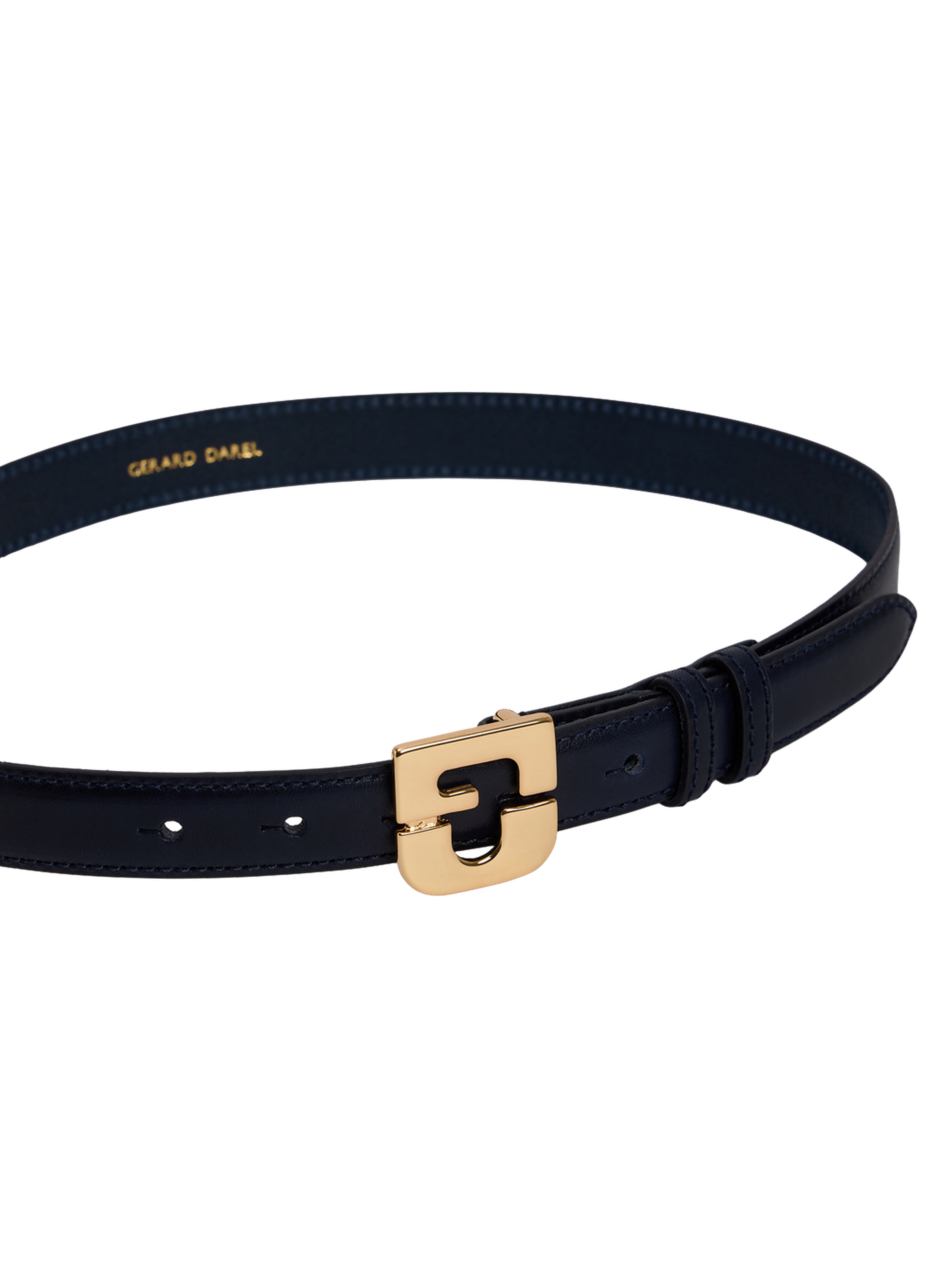 Ceinture signature en cuir - le lauren GERARD DAREL Bleu