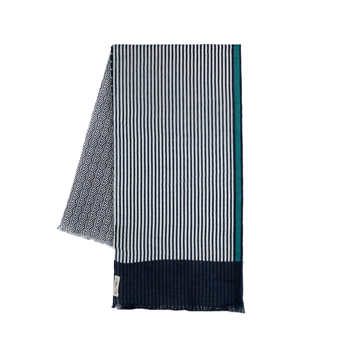 Foulard en coton biologique BILLYBELT Bleu