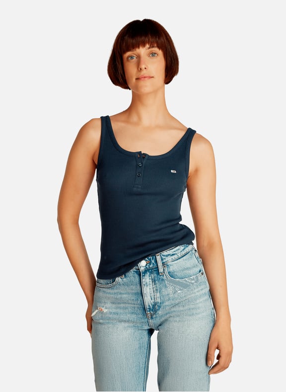 Striped top Blue by TOMMY HILFIGER TOMMY HILFIGER Striped top Blue