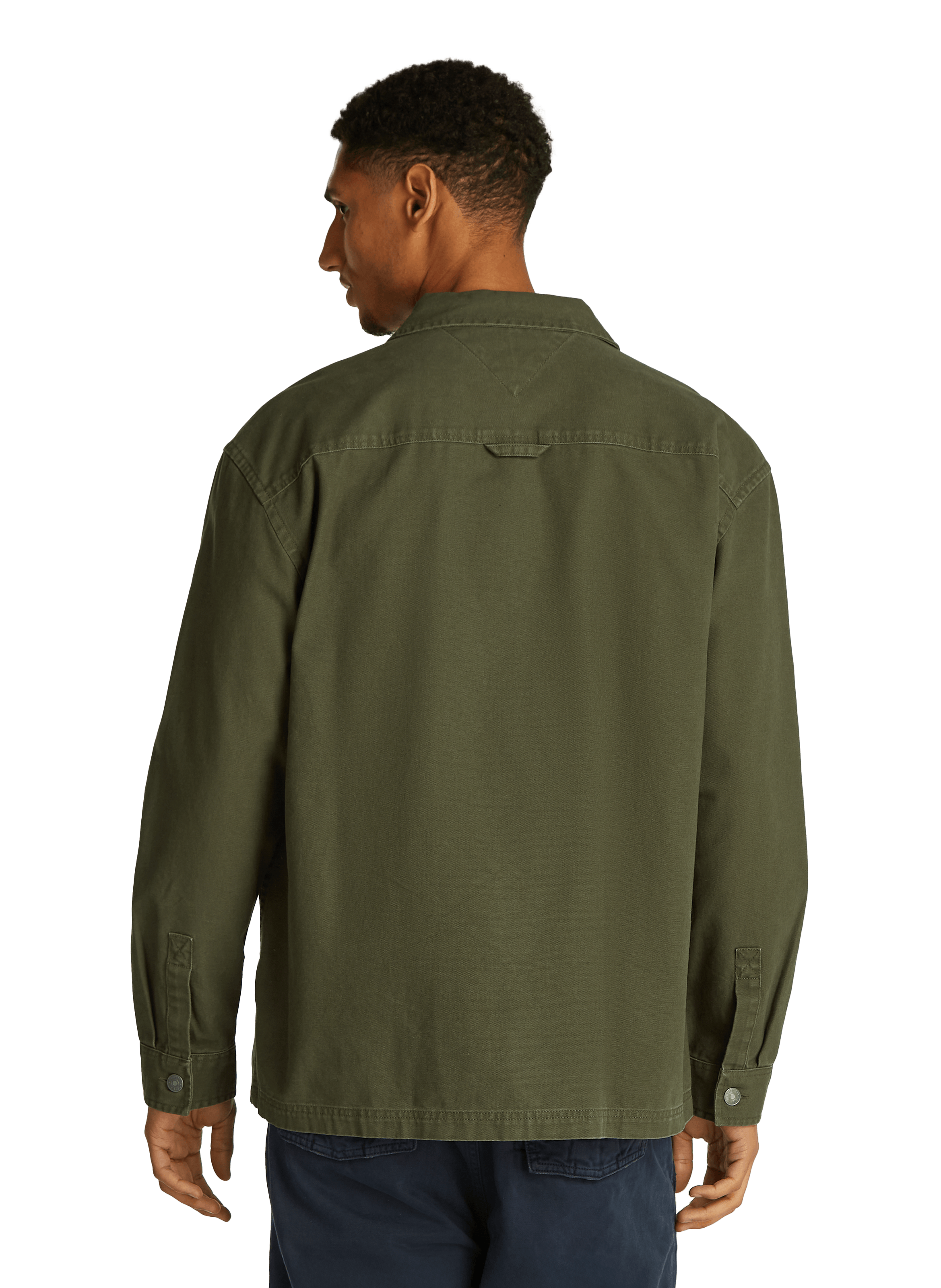 Veste chemise en coton Vert