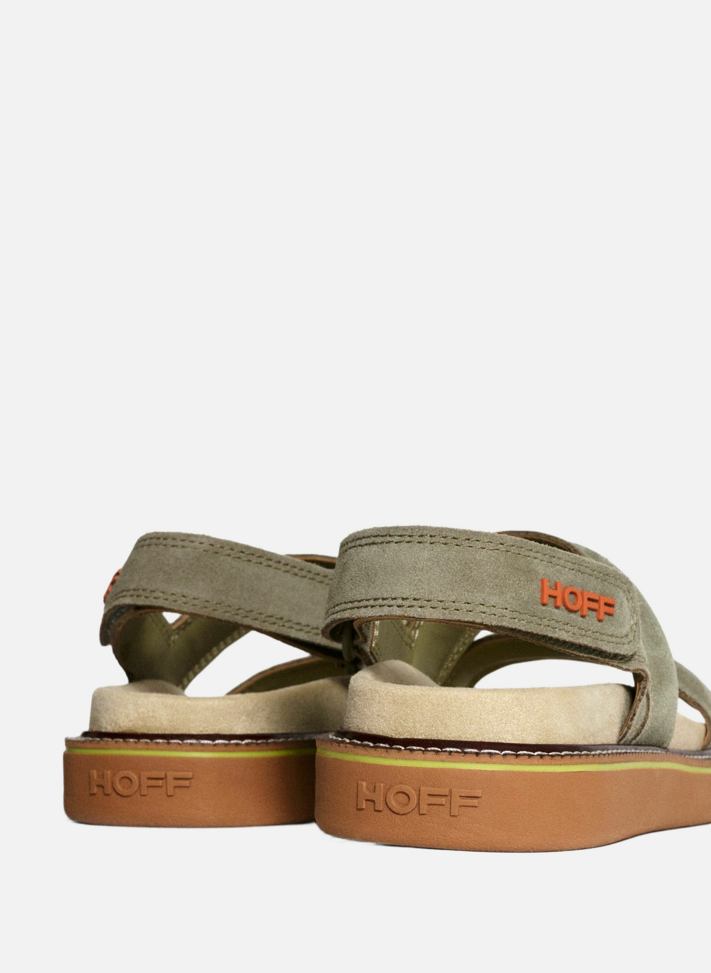 Sandales plates HOFF Vert