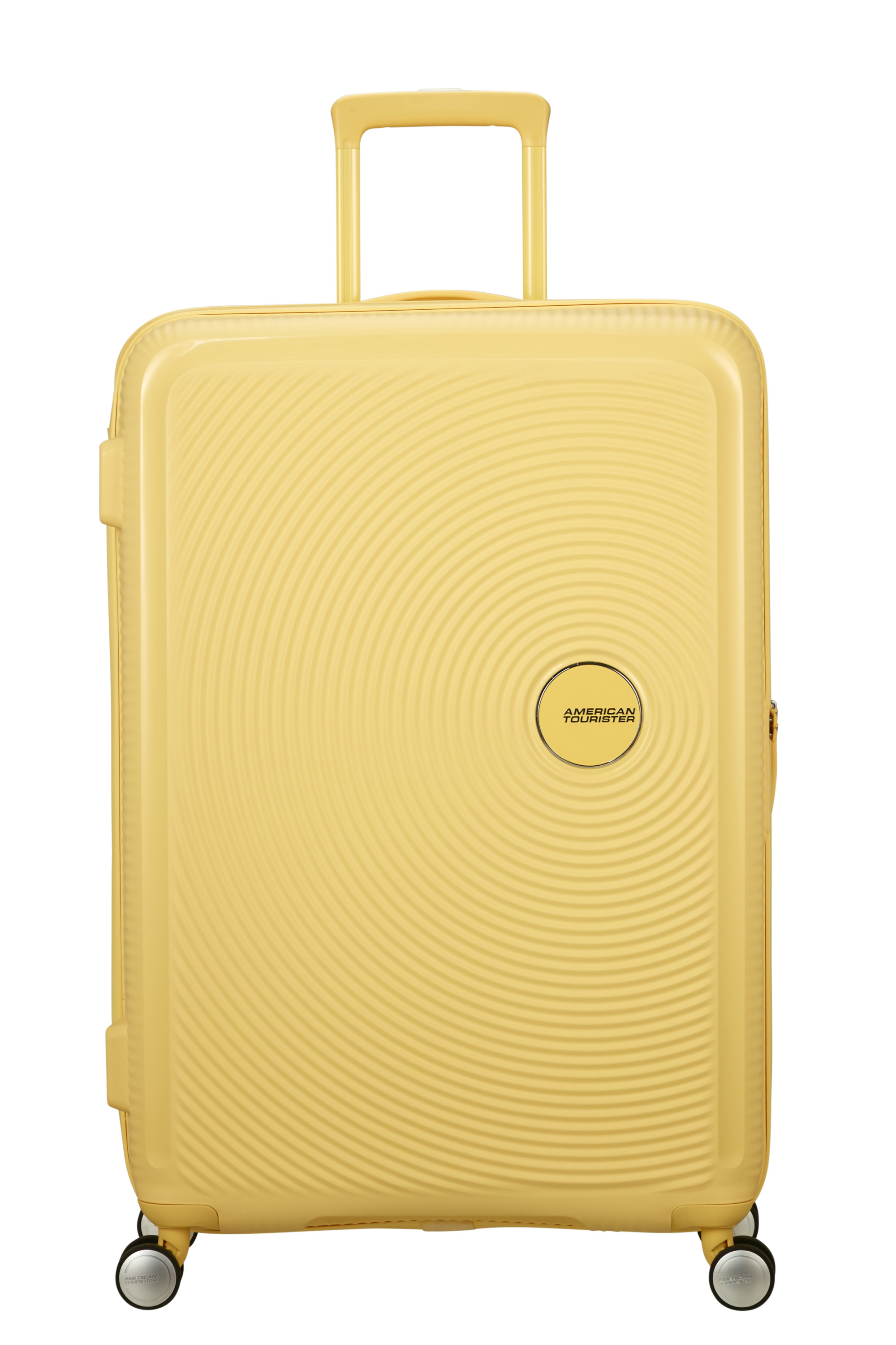AMERICAN TOURISTER Soundbox valise 4 roues taille l Jaune