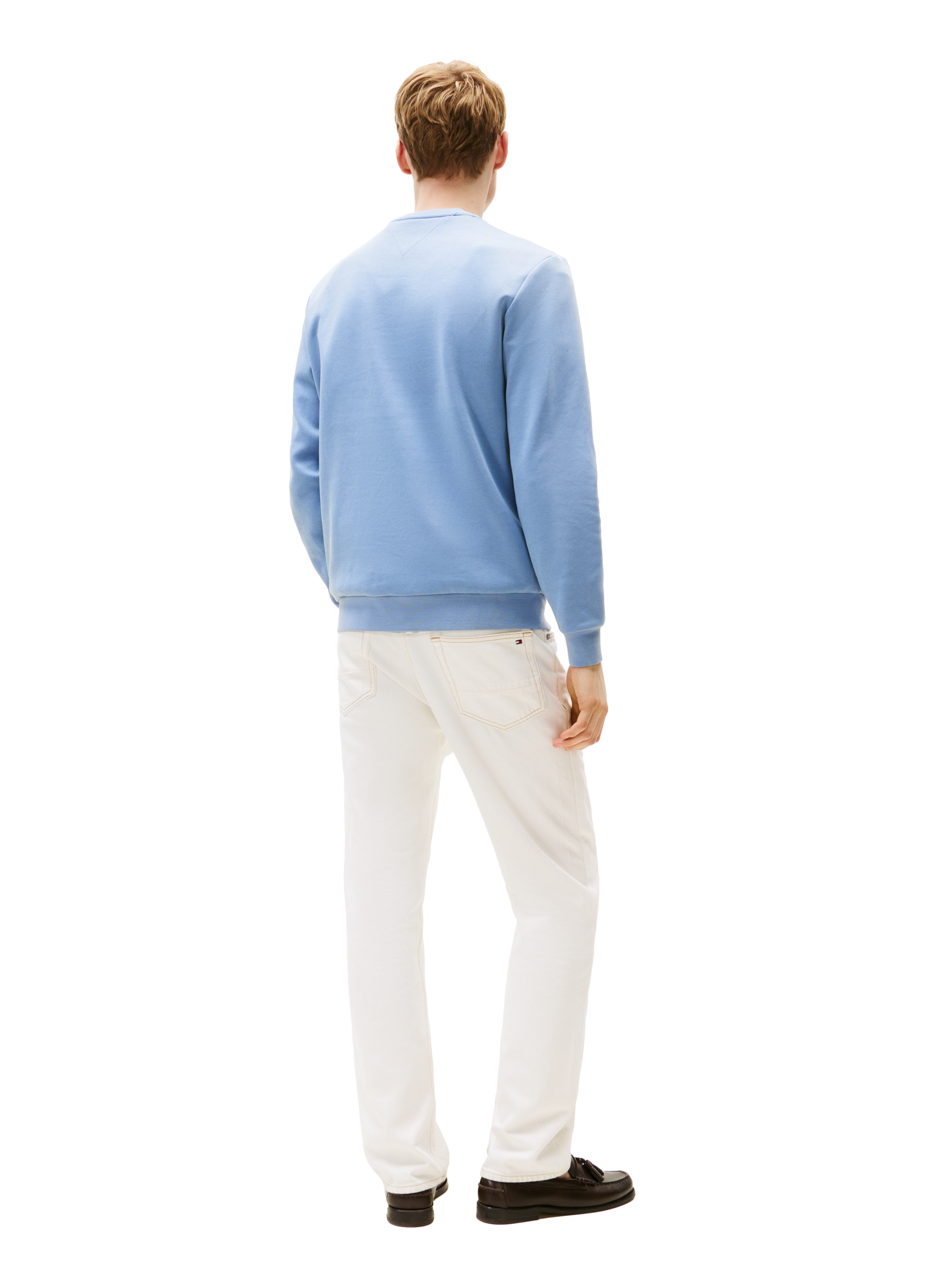 Crew neck knit sweatshirt TOMMY HILFIGER Blue