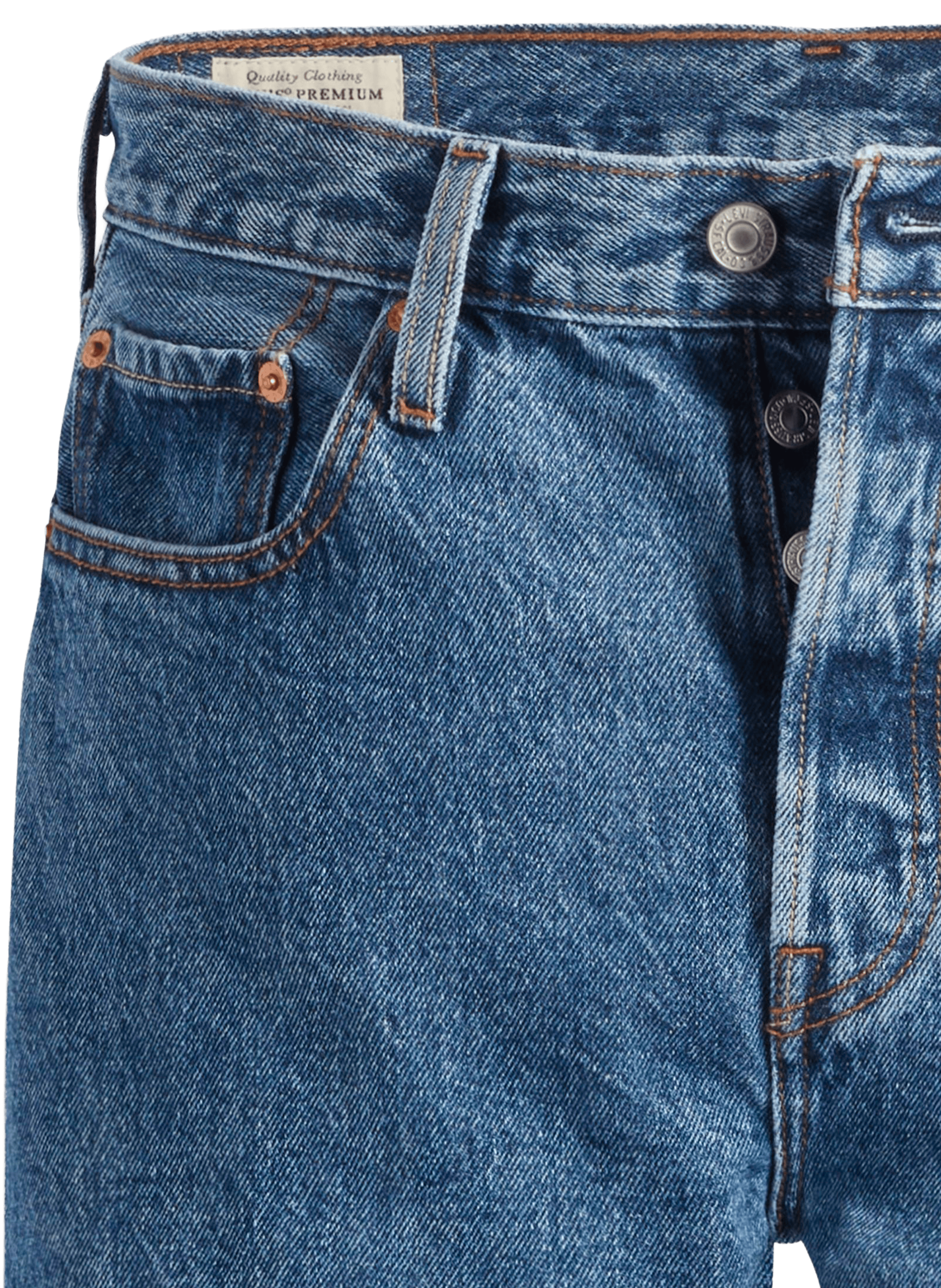 Jean coupe droite LEVI&#039;S Bleu