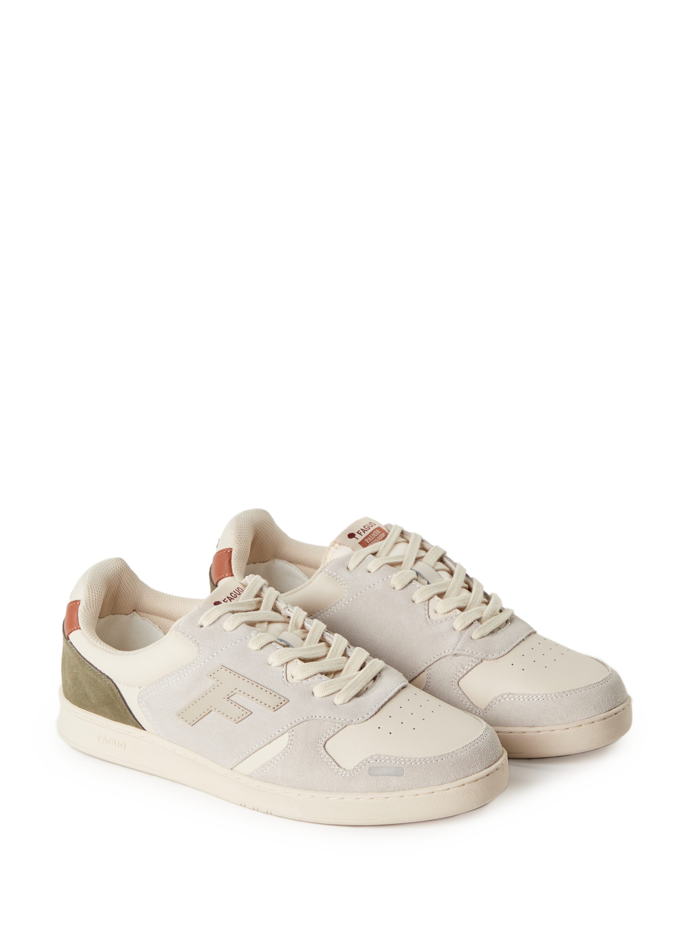 Baskets bi-matière FAGUO Multicolore