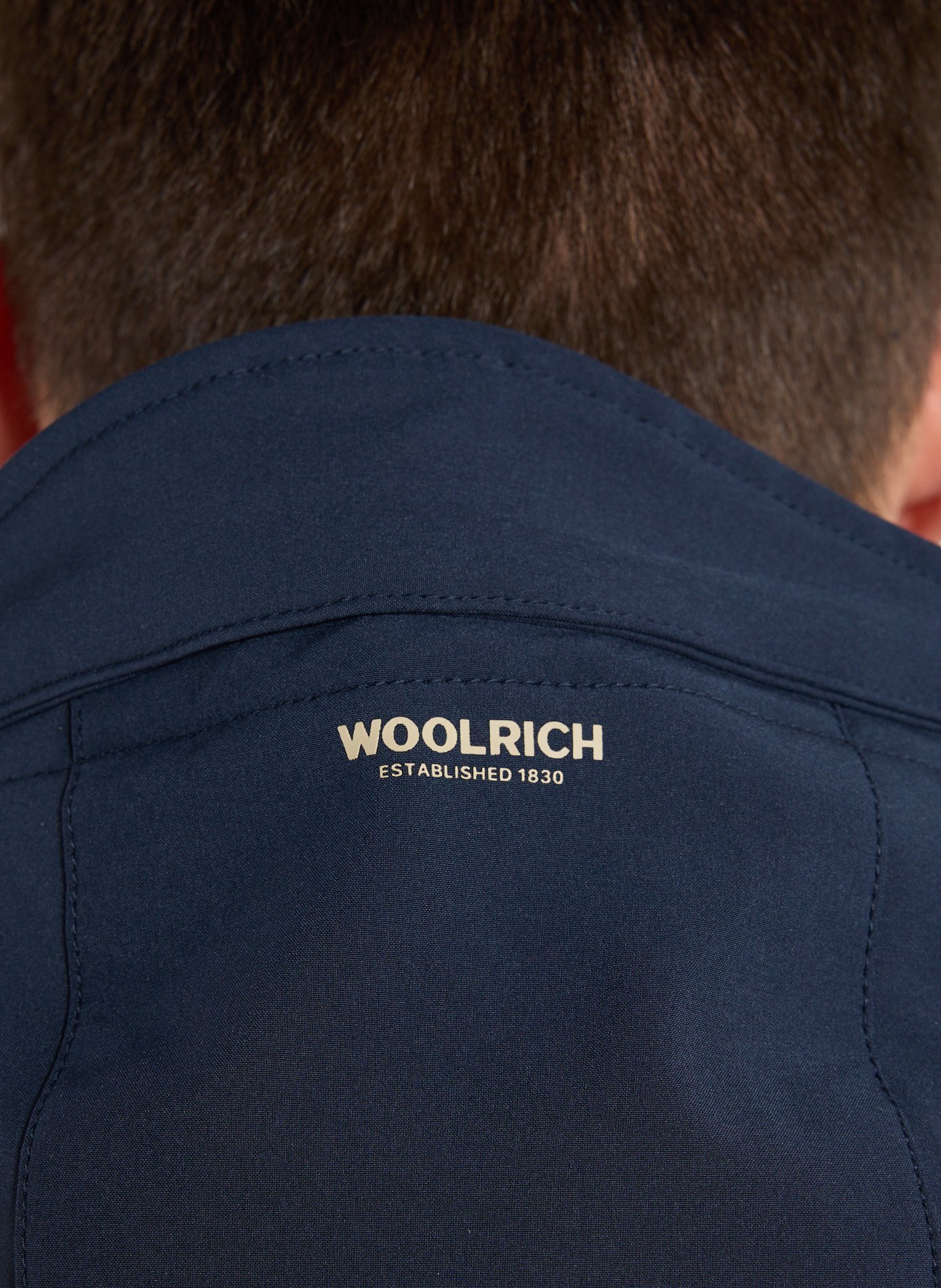 Mid-length jacket WOOLRICH Blue