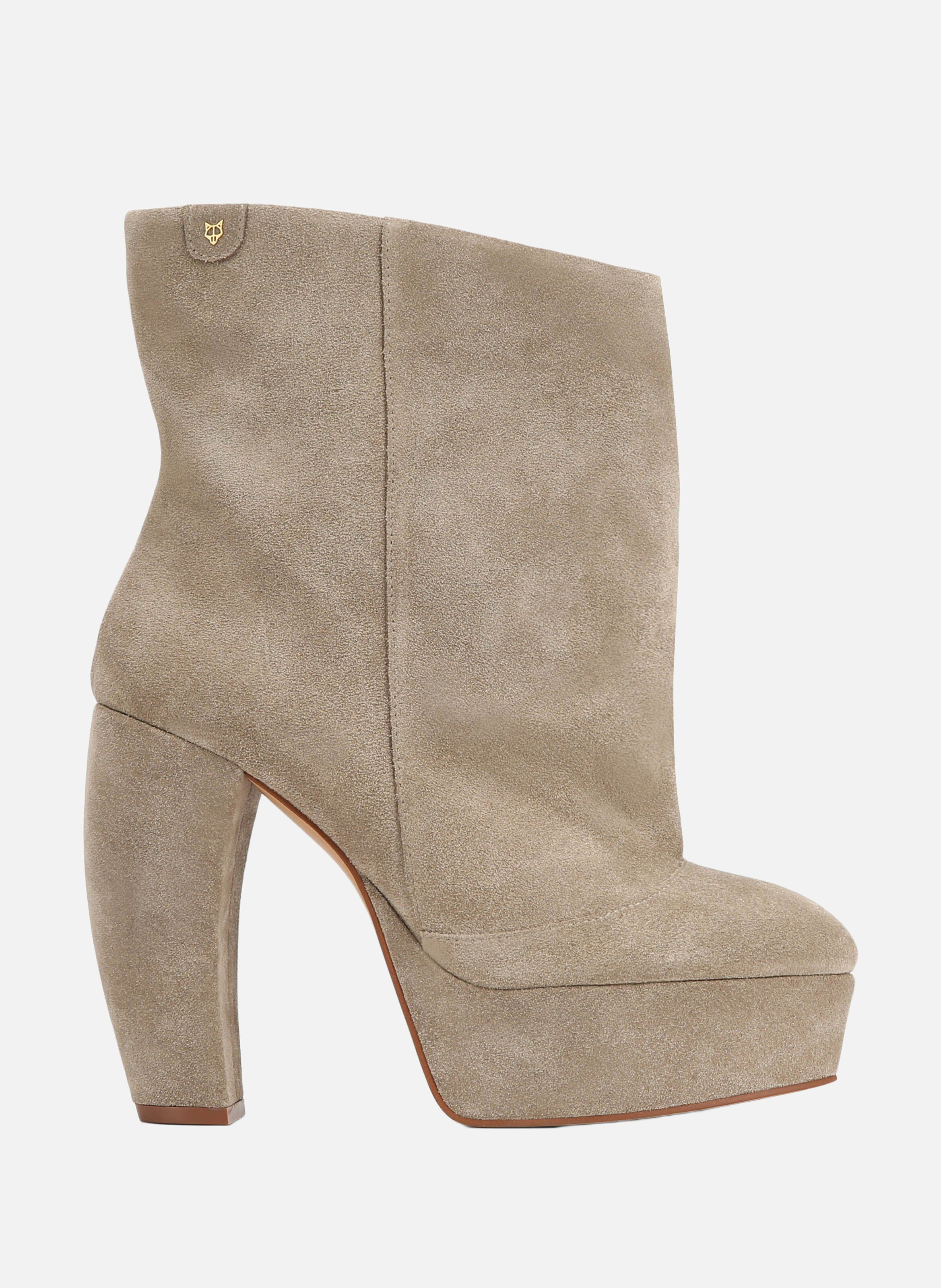 NAKED WOLFE Bottes dancer Beige