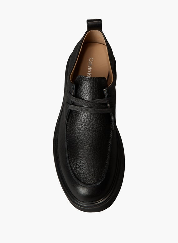 Textured leather brogue shoes Black Calvin klein - Men | Printemps.com Textured leather brogue shoes Black Calvin klein - Men | Printemps.com