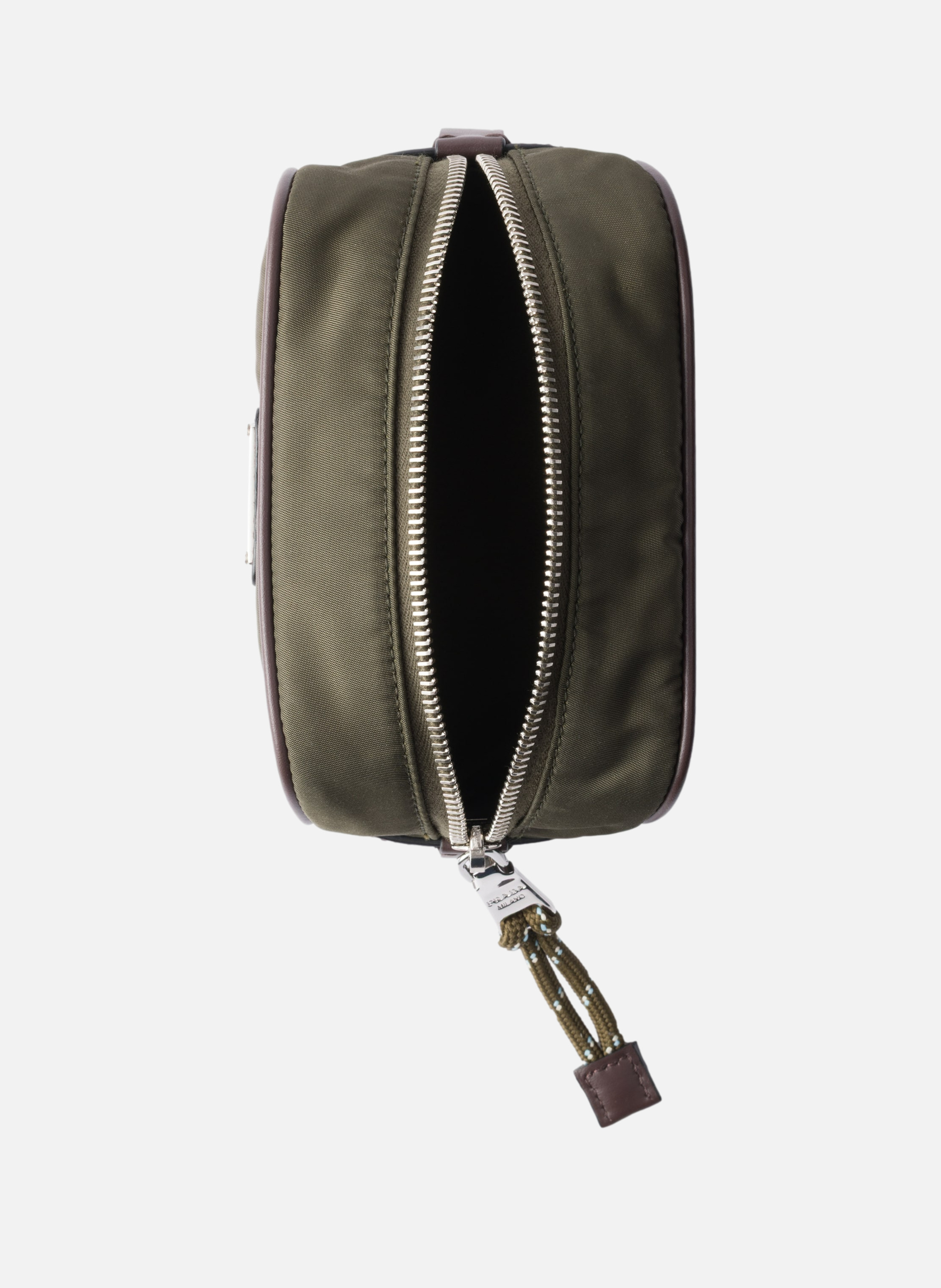 Pochette prada speedrock en re-nylon et cuir PRADA Vert