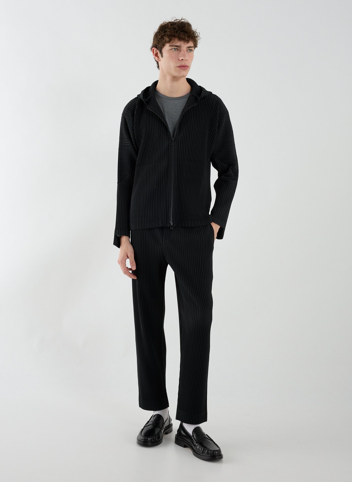 Pleated waistcoat HOMME PLISSE ISSEY MIYAKE Black