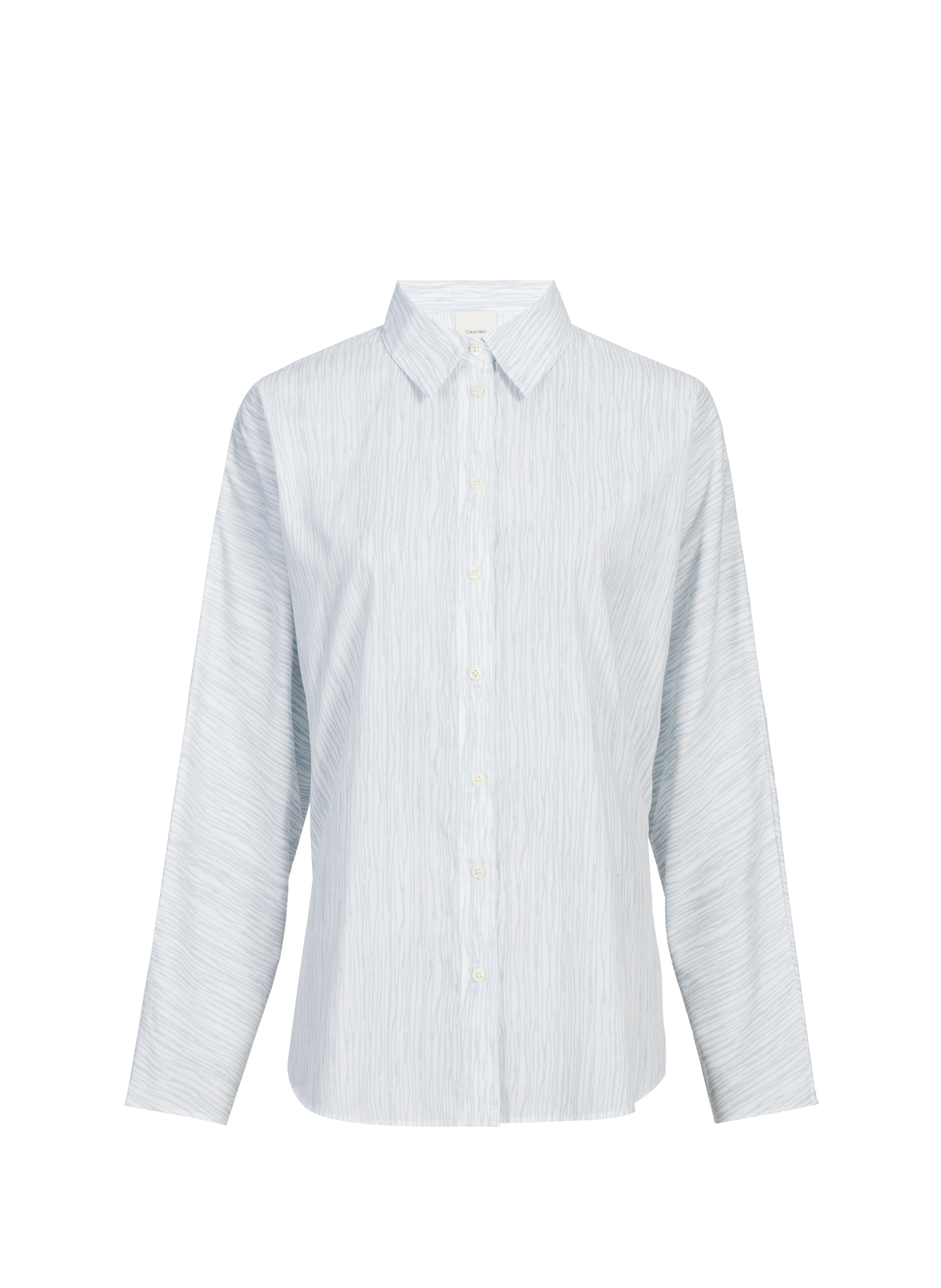 Classic Striped Shirt with Collar CALVIN KLEIN Multicolour