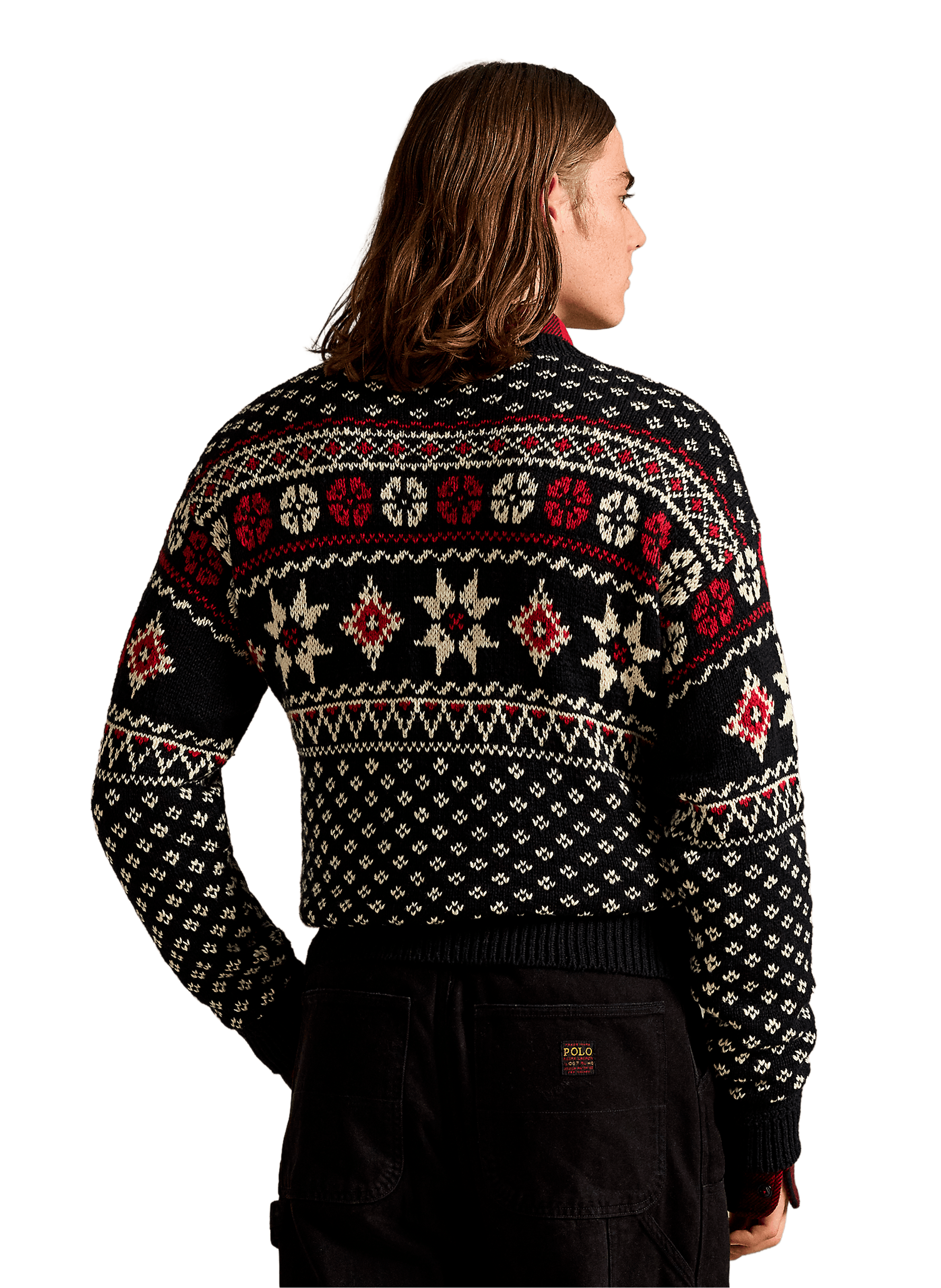 Pull à motif POLO RALPH LAUREN Noir