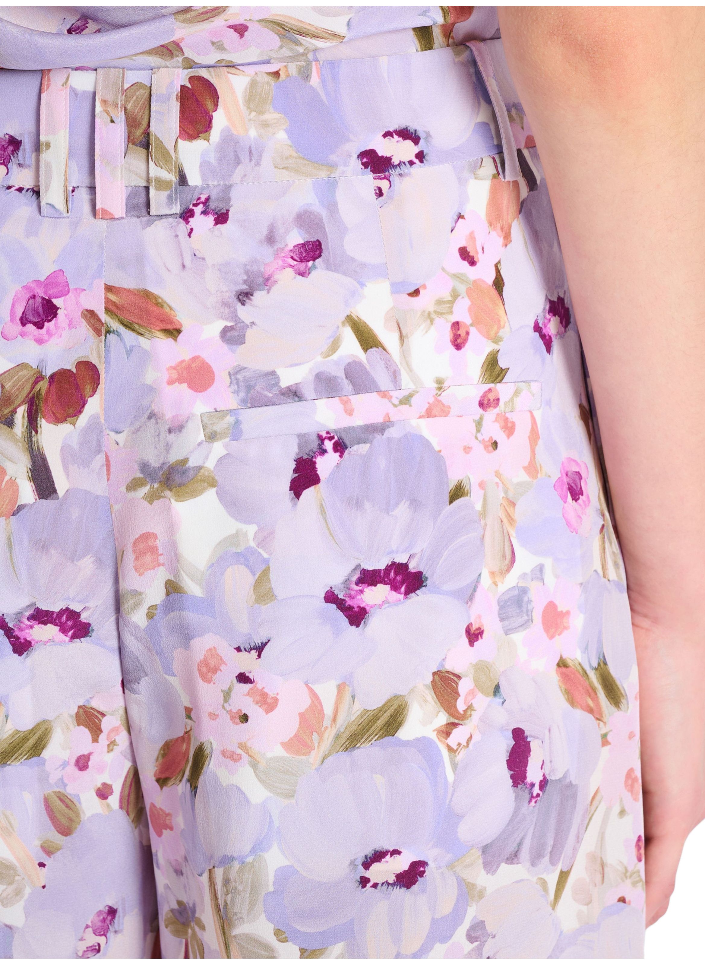 Pantalon à imprimé poppi flower BALMAIN Multicolore