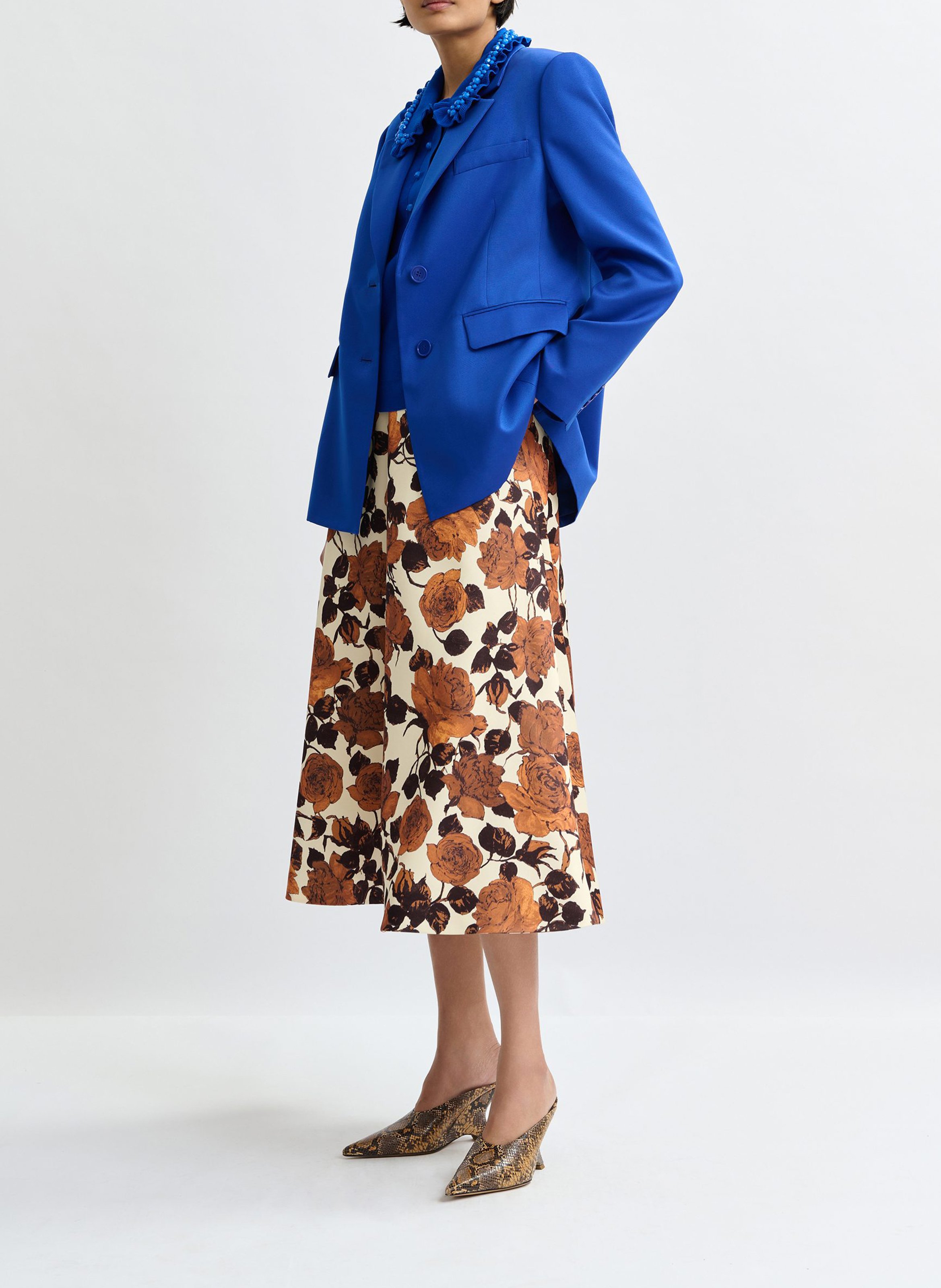 Veste col tailleur Jazer ESSENTIEL ANTWERP Bleu