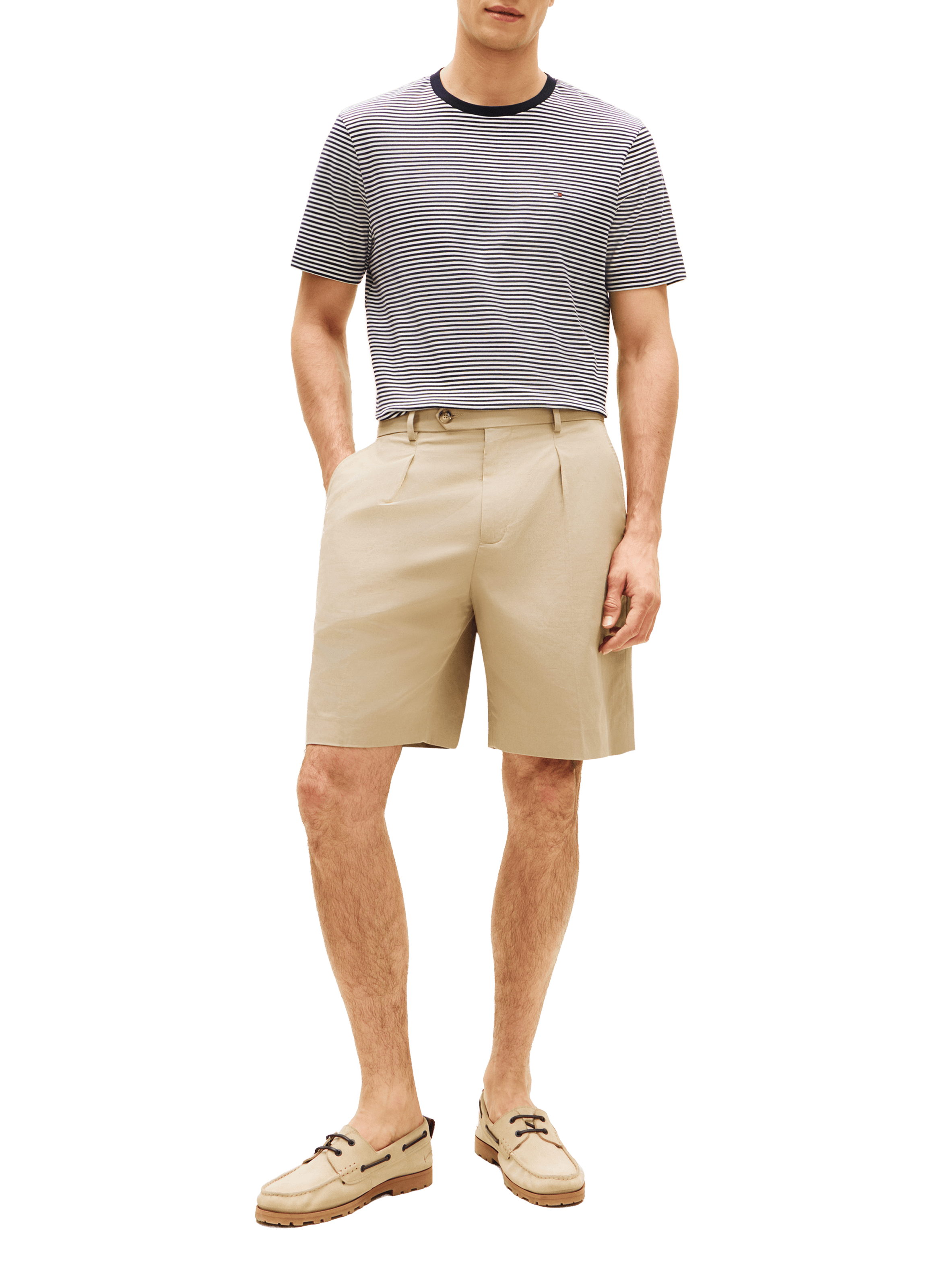 Striped cotton T-shirt TOMMY HILFIGER Blue