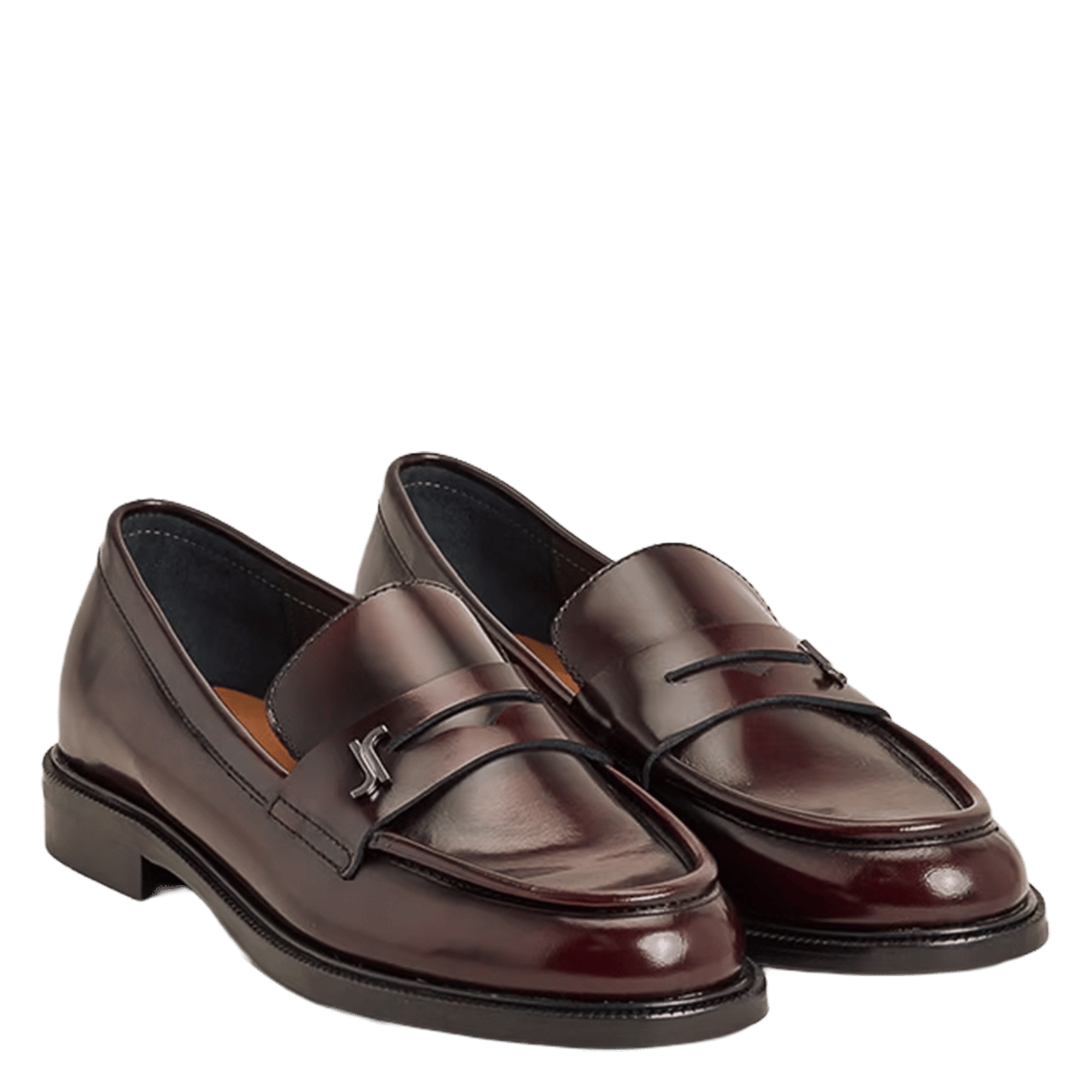 Mocassins en cuir duedi JONAK Rouge