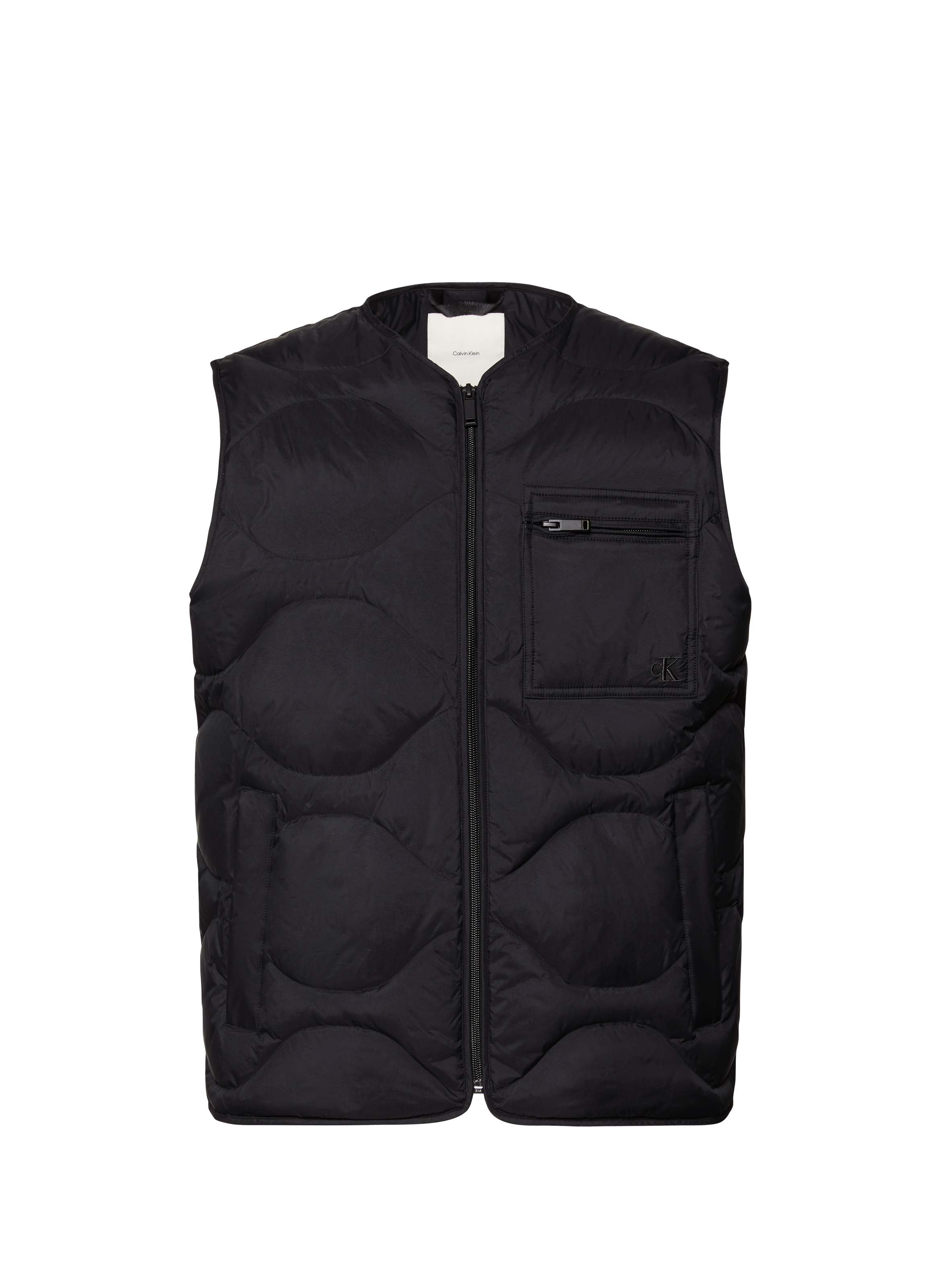 Veste sans manches matelassée  CALVIN KLEIN Noir