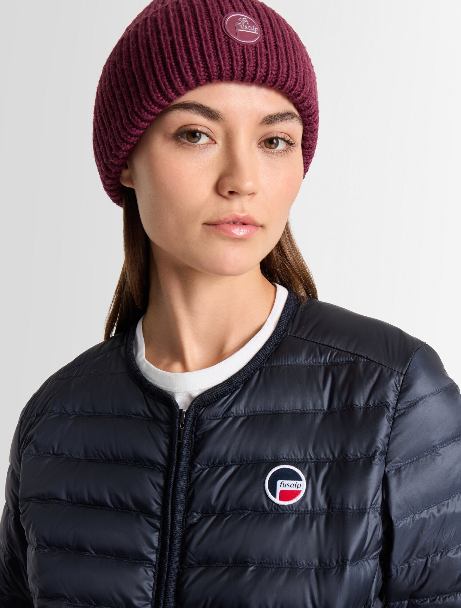 Veste nivoris col montant coupe regular FUSALP Bleu