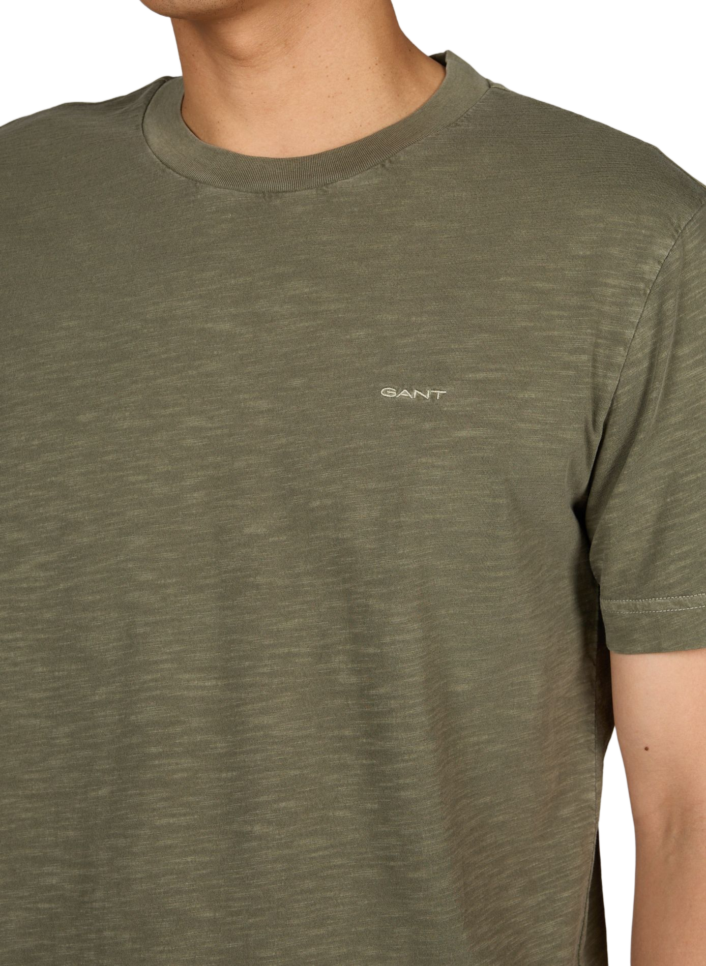 Classic Cotton T-Shirt GANT Green