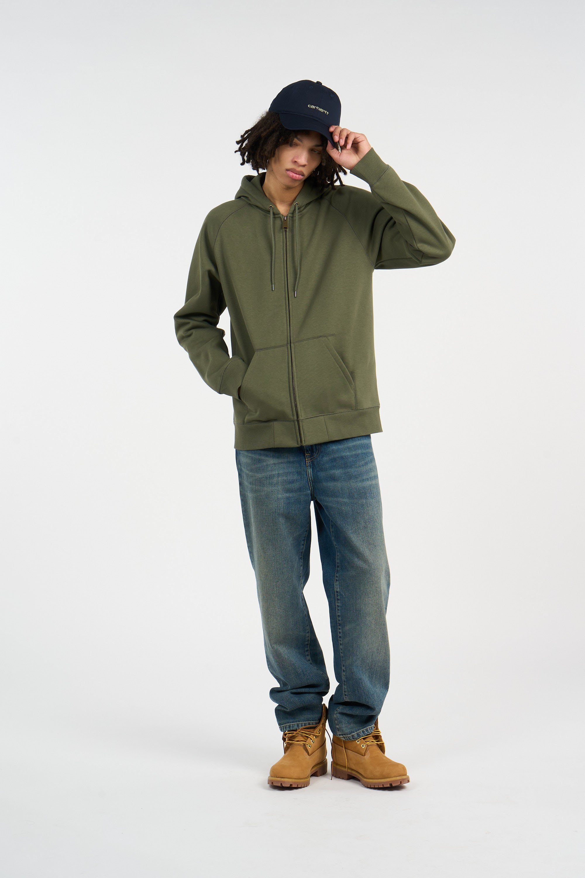 Casquette canvas script CARHARTT WIP Bleu