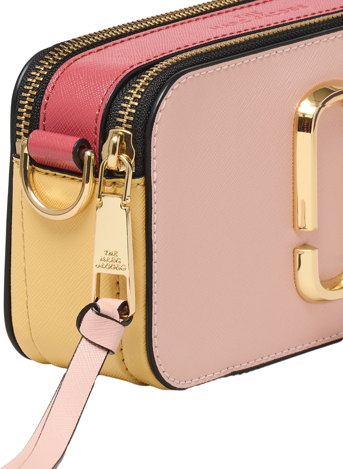 Sac The Colorblock Chain Snapshot en cuir MARC JACOBS Multicolour