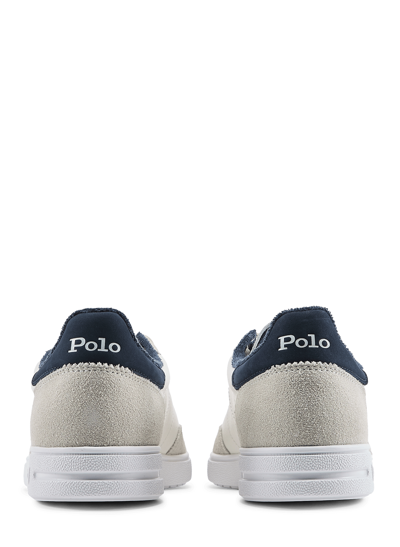 Leather low-top sneakers POLO RALPH LAUREN White